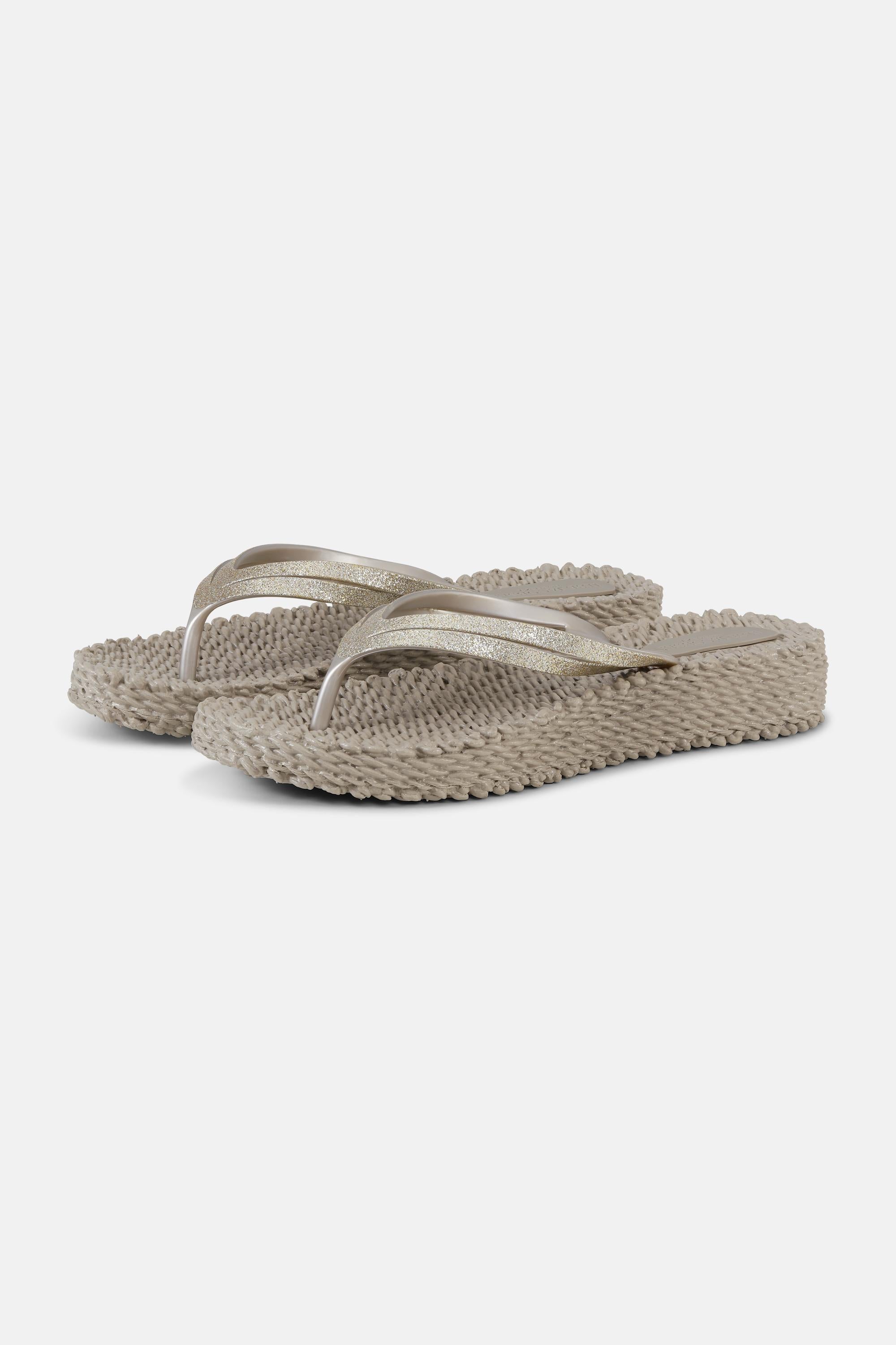 Platform Flip-flops Glitter - Atmosphere