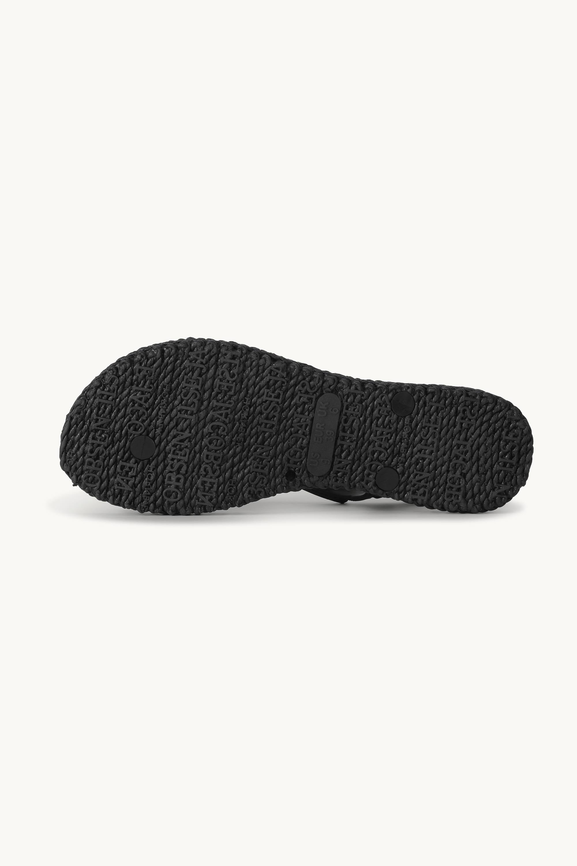 Chanclas Alegres - Negro