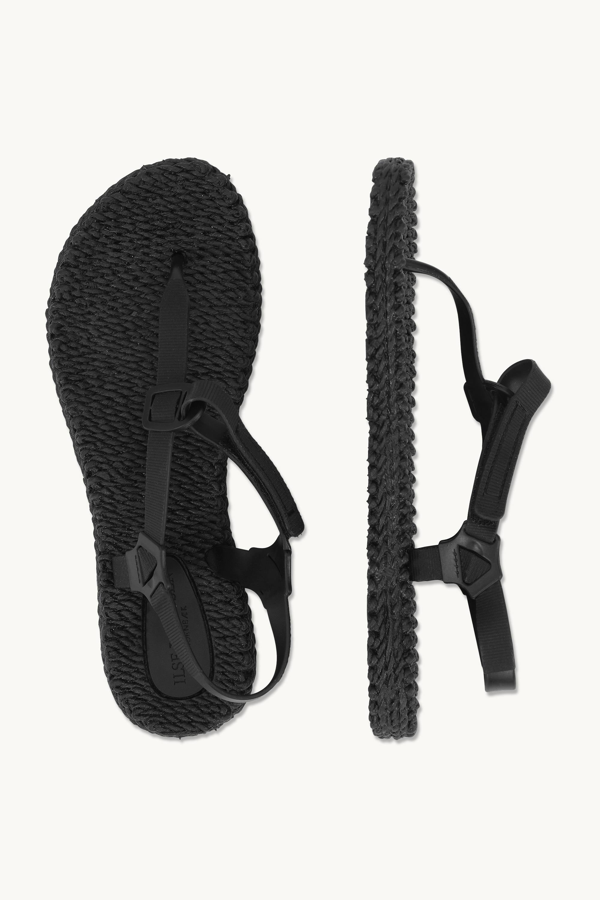 Chanclas Alegres - Negro