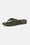 Platform Flip-flops Glitter Stones - Army