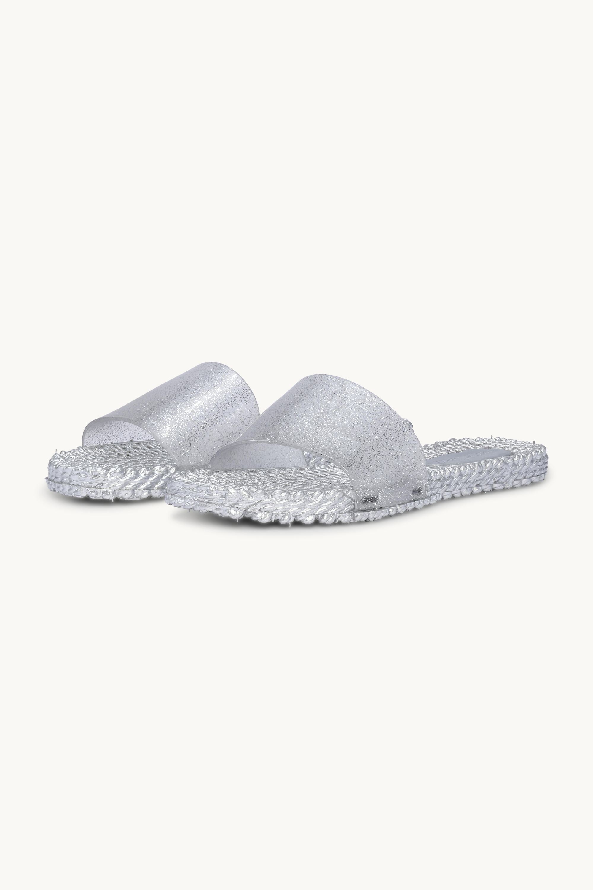 Chanclas sin cordones - Plata