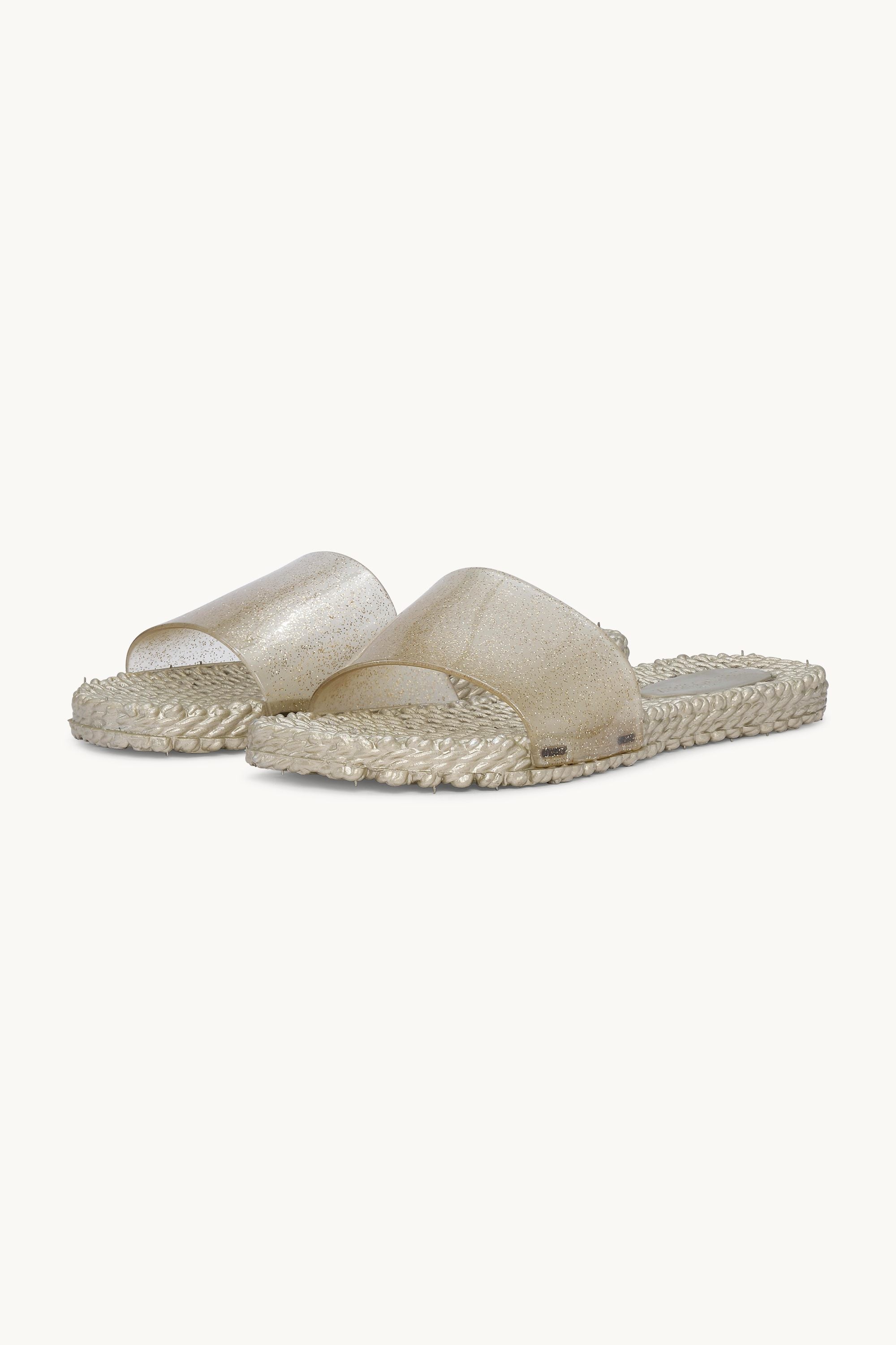 Chanclas sin cordones - Platino