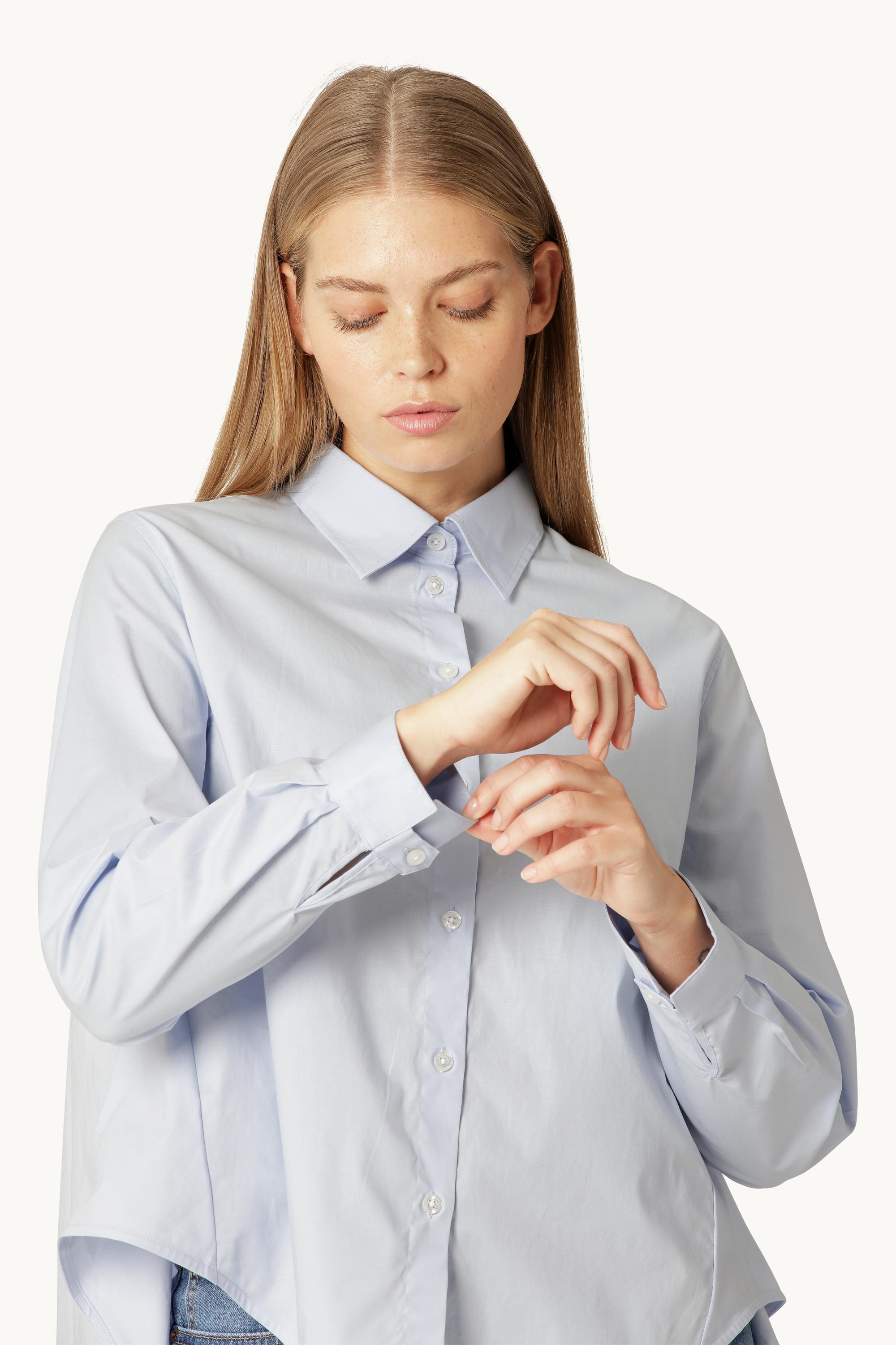 Shirt Flowy Back - Heather