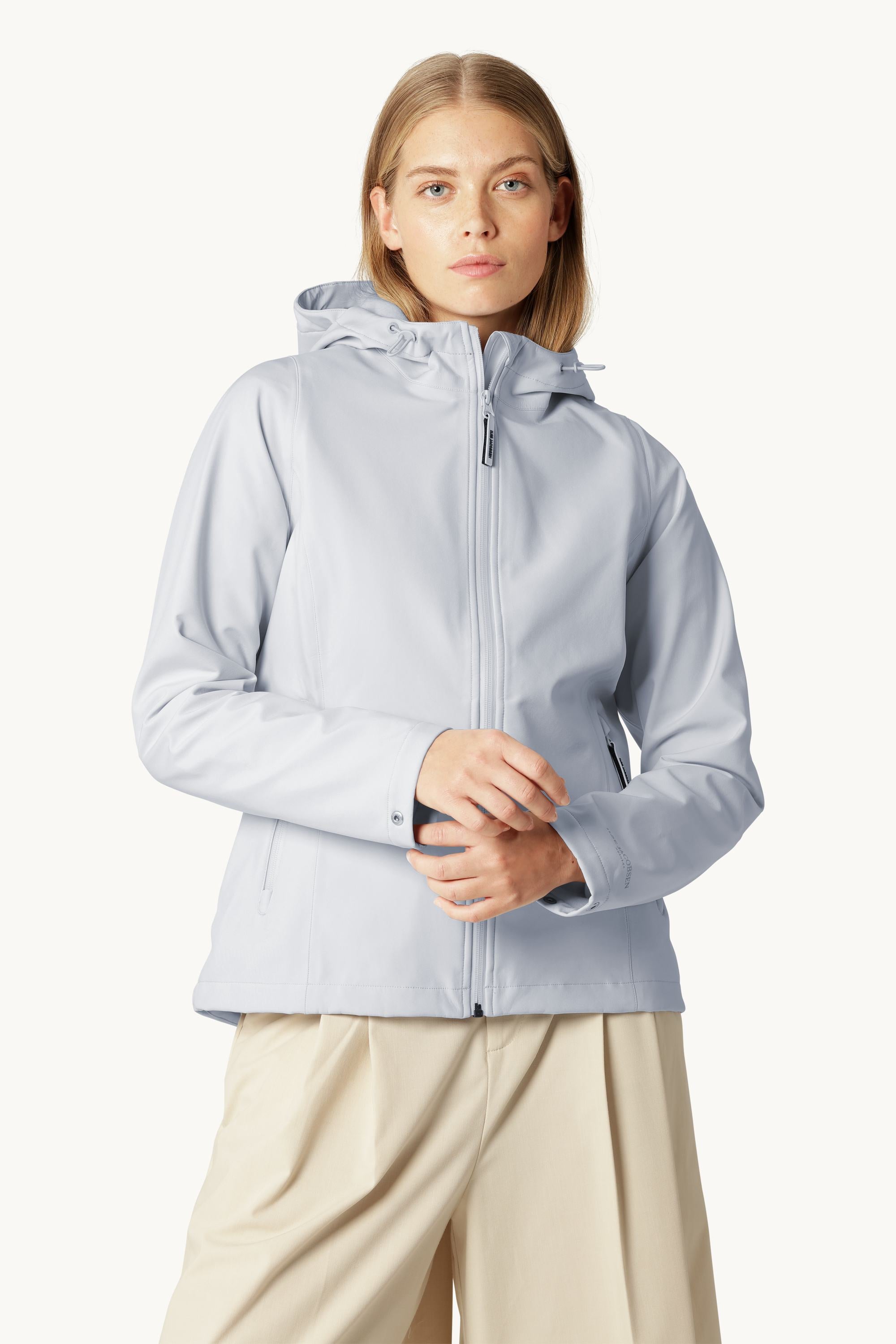 Short Softshell Raincoat - Heather