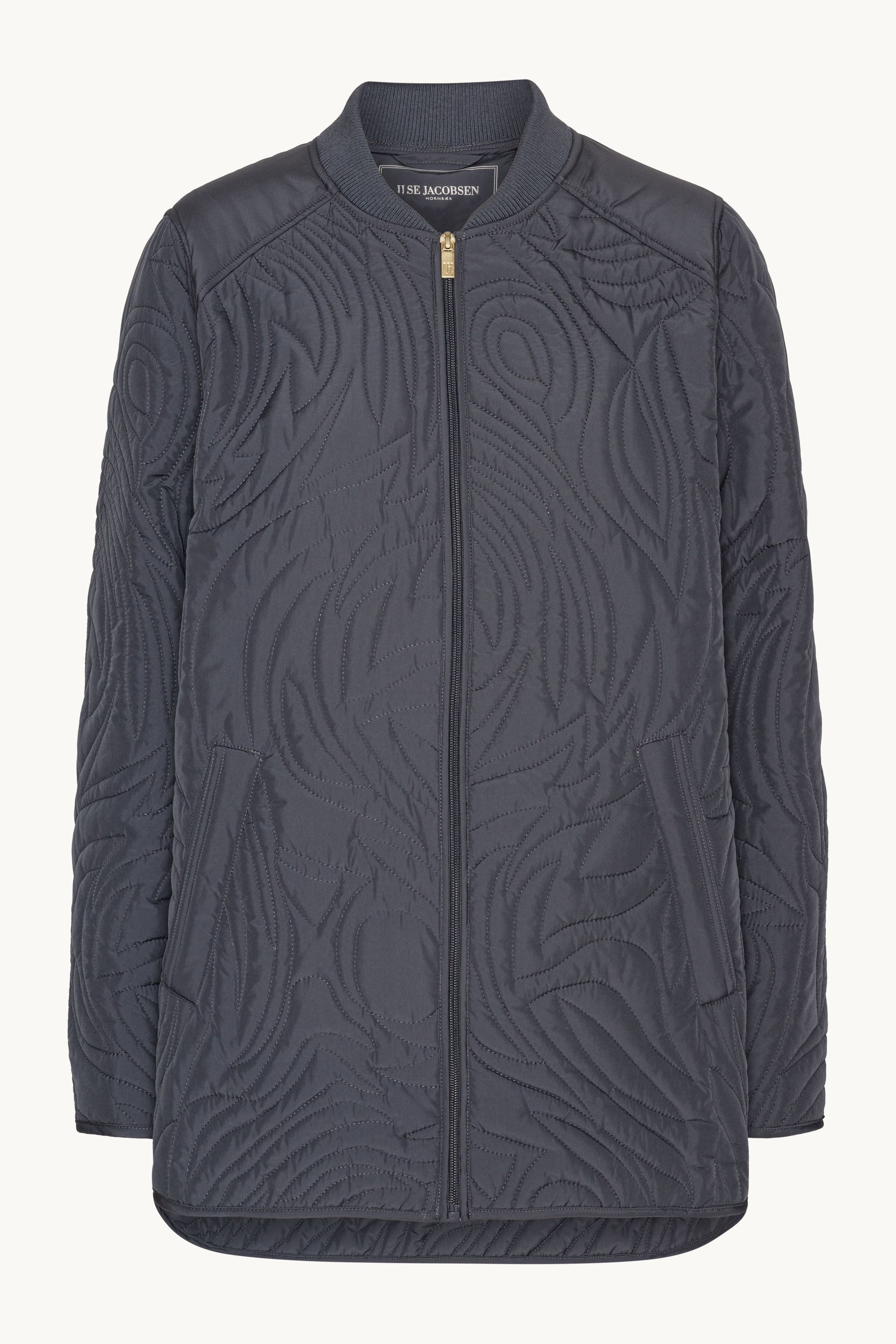 Chaqueta Acolchada Corta - Ombre Blue