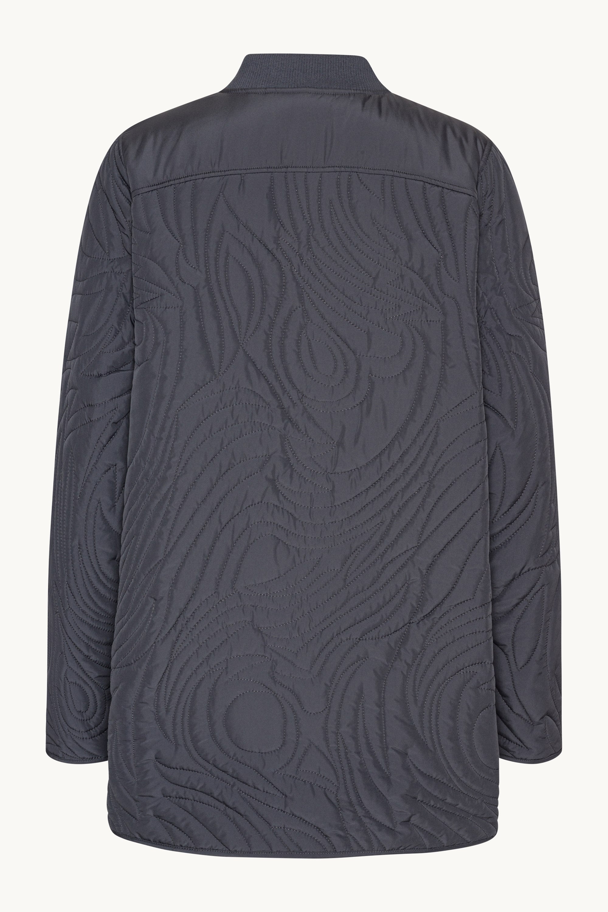 Chaqueta Acolchada Corta - Ombre Blue