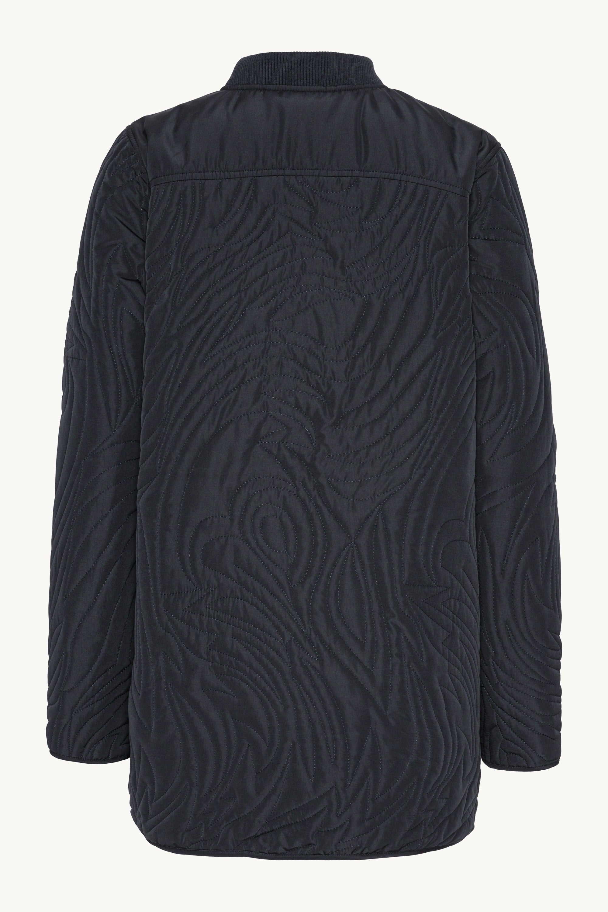 Chaqueta Acolchada Corta - Dark Indigo