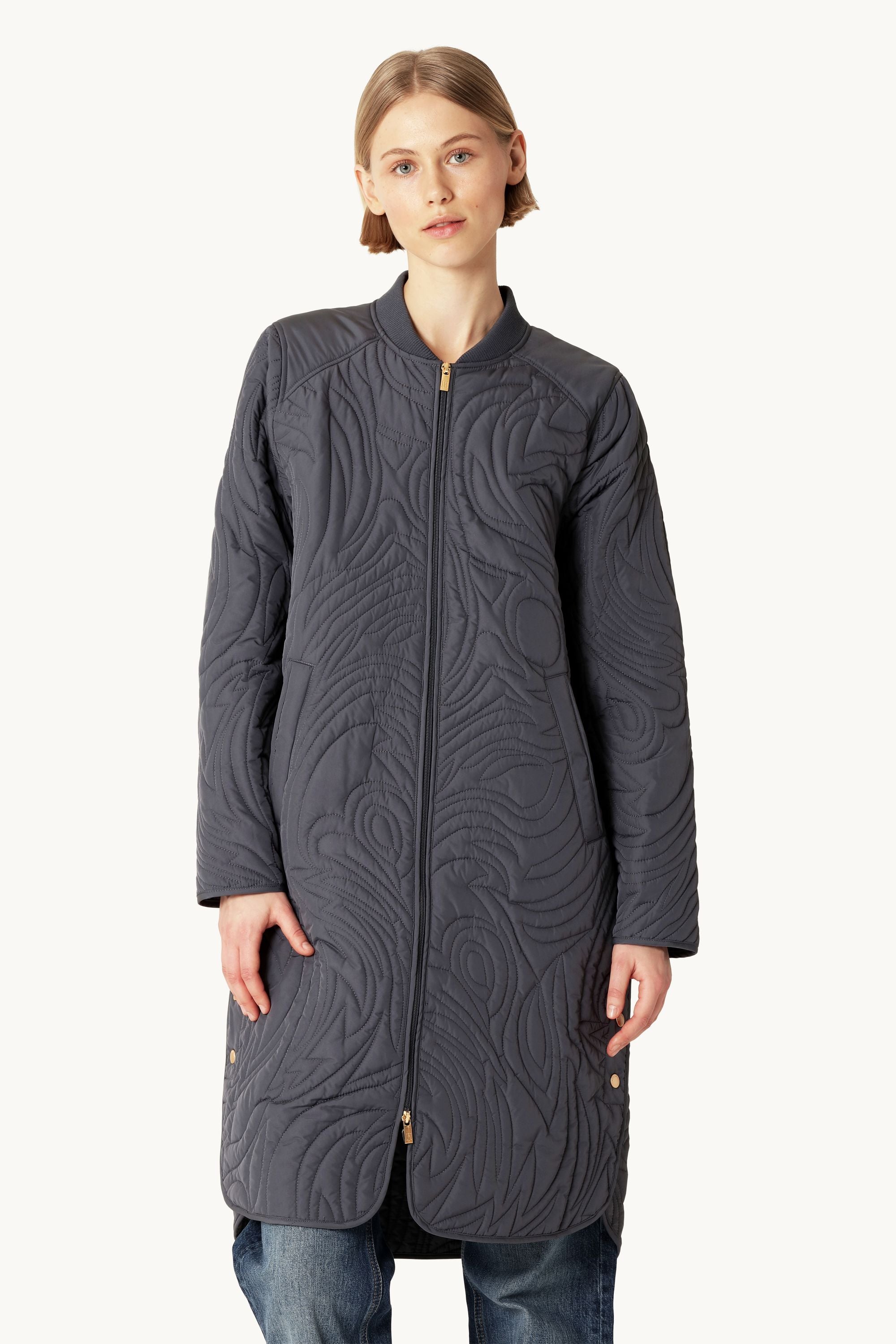 Quilt Jacket - Ombre Blue