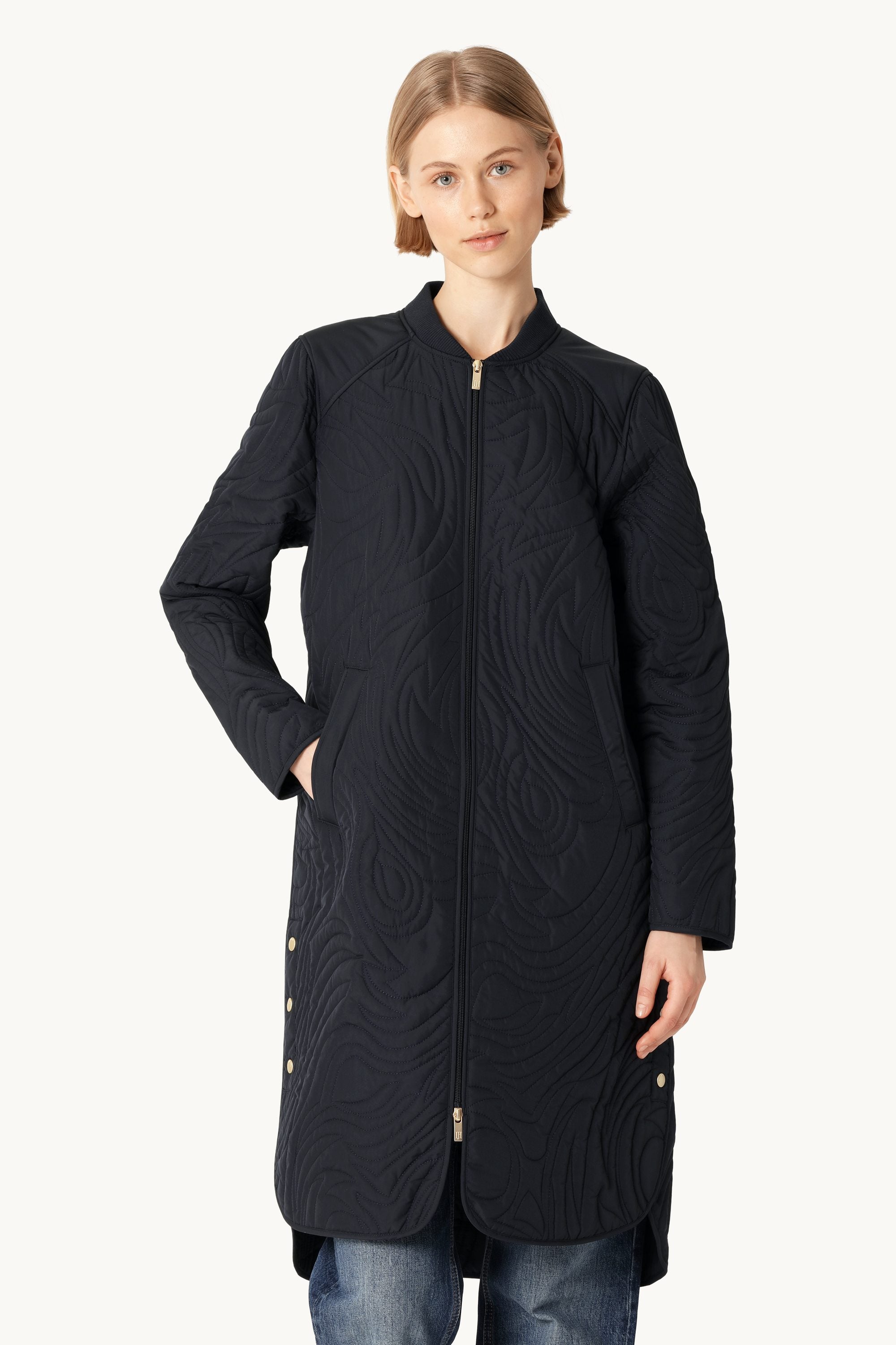 Chaqueta Acolchada - Dark Indigo