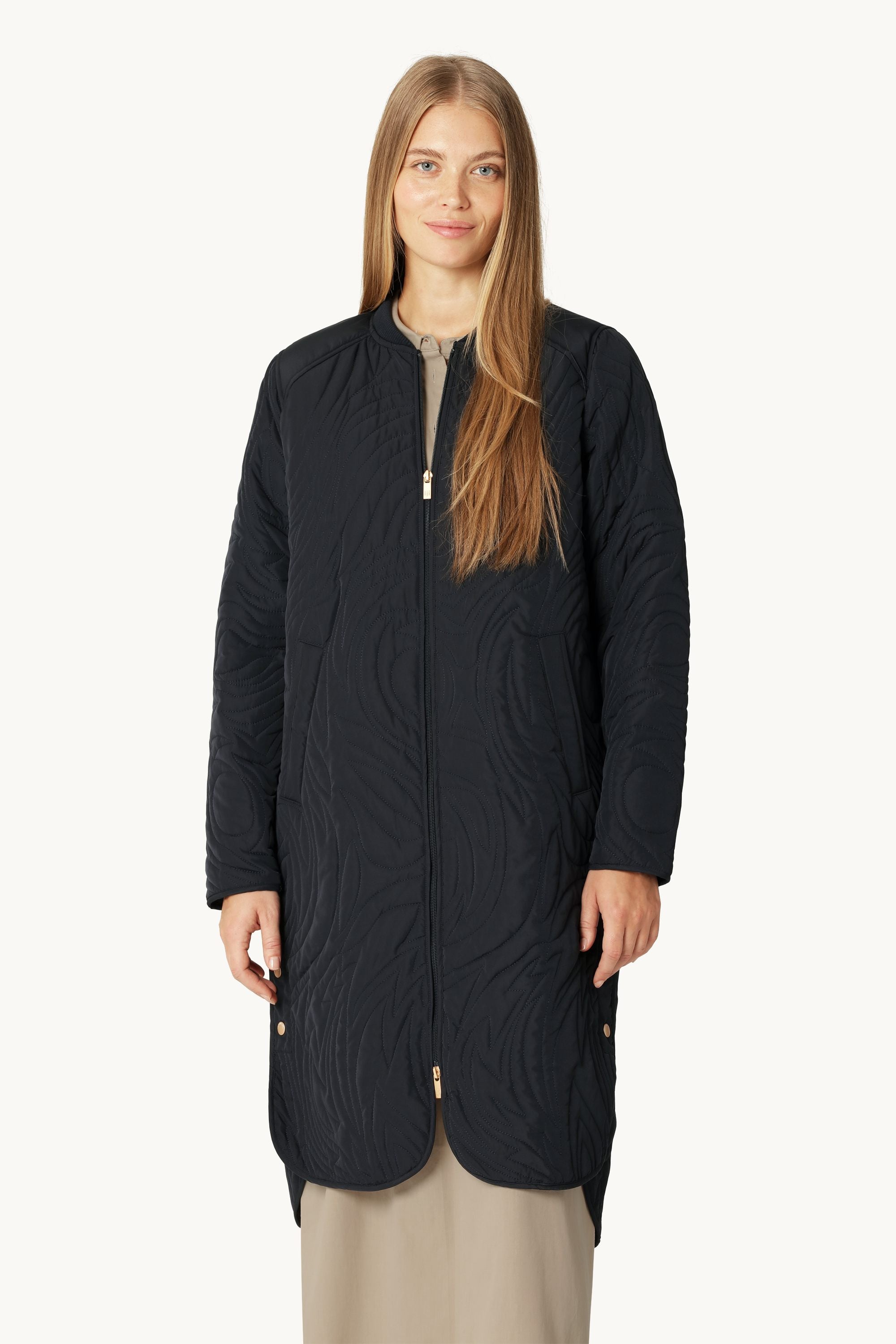 Chaqueta Acolchada - Dark Indigo