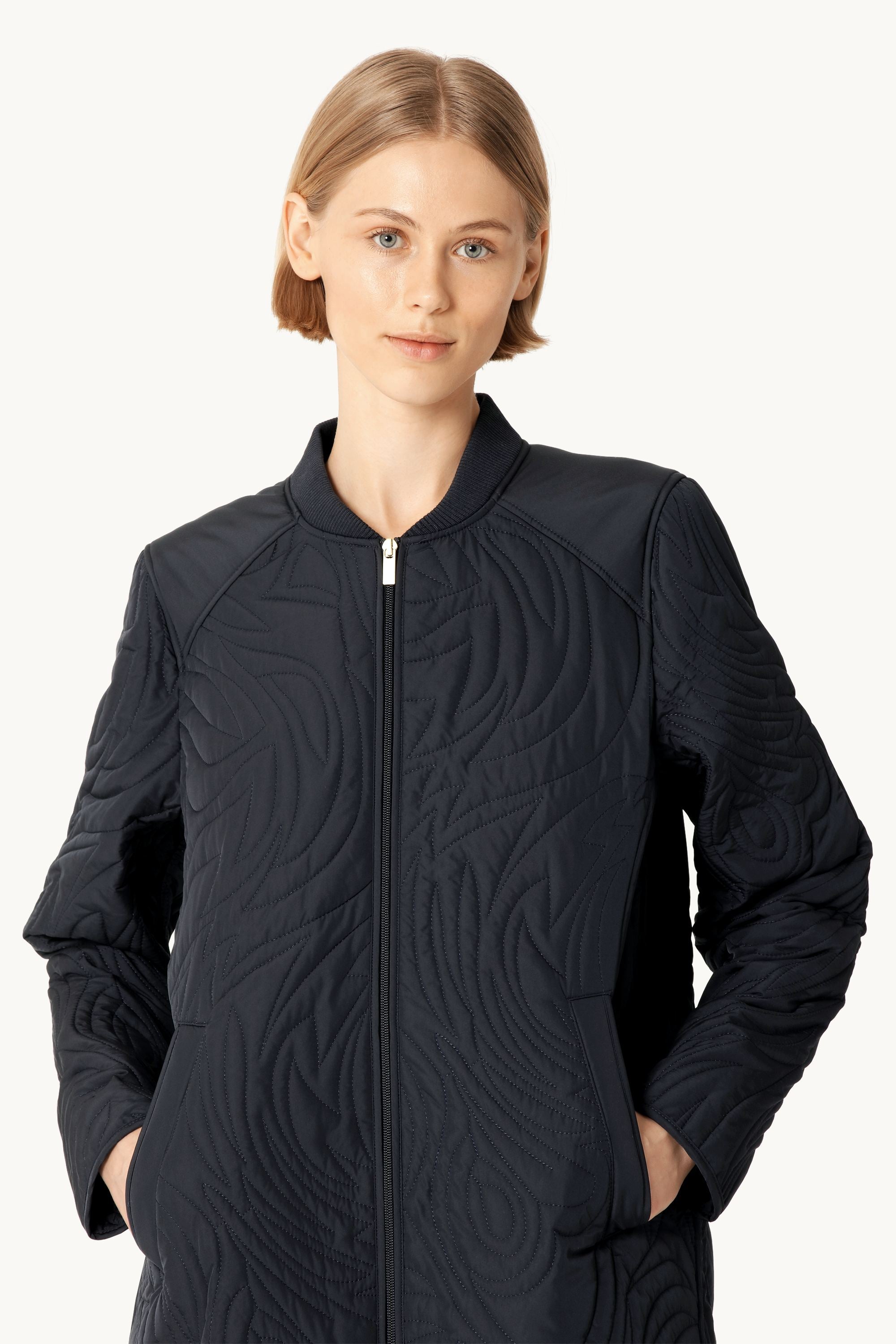 Chaqueta Acolchada - Dark Indigo