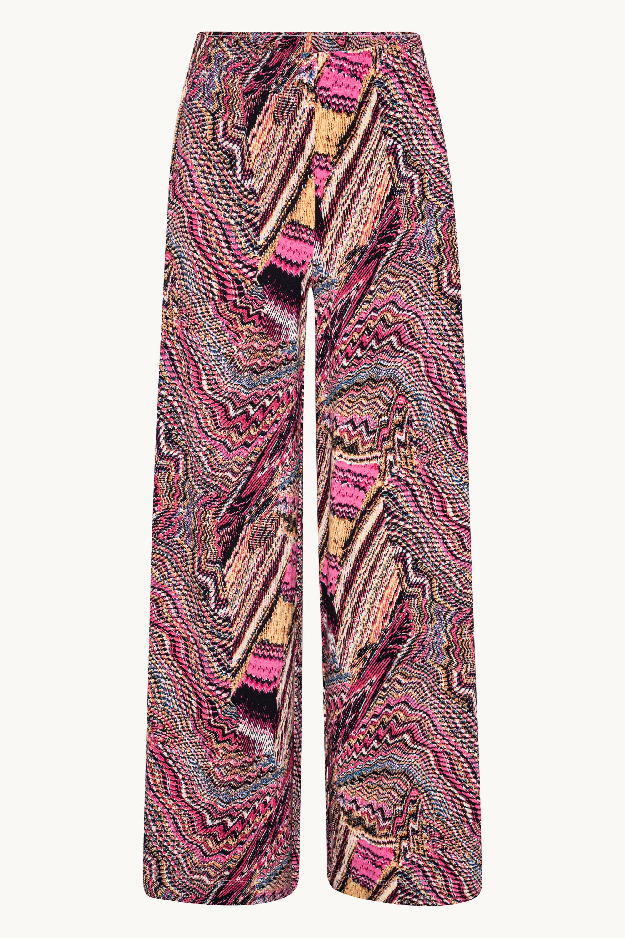 Pantalones acampanados Elisa Seashell - Rosa rosado