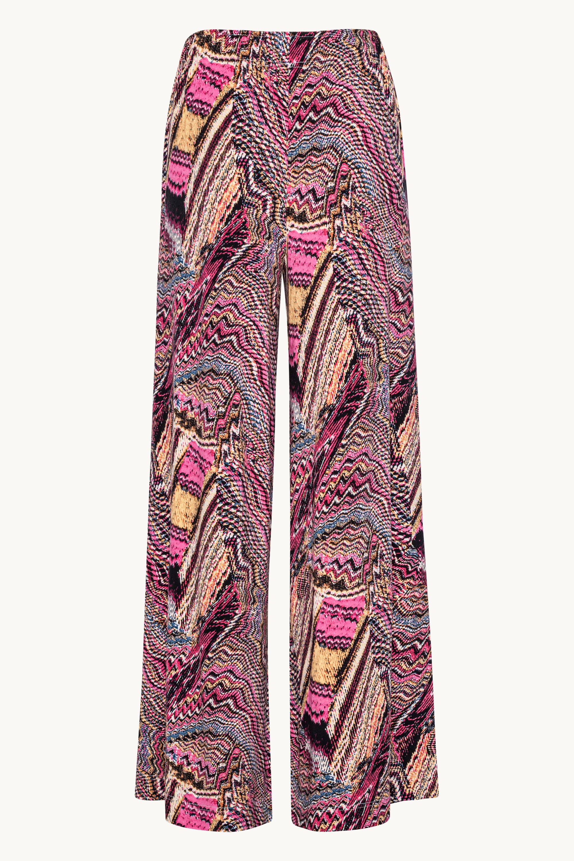 Pantalones acampanados Elisa Seashell - Rosa rosado