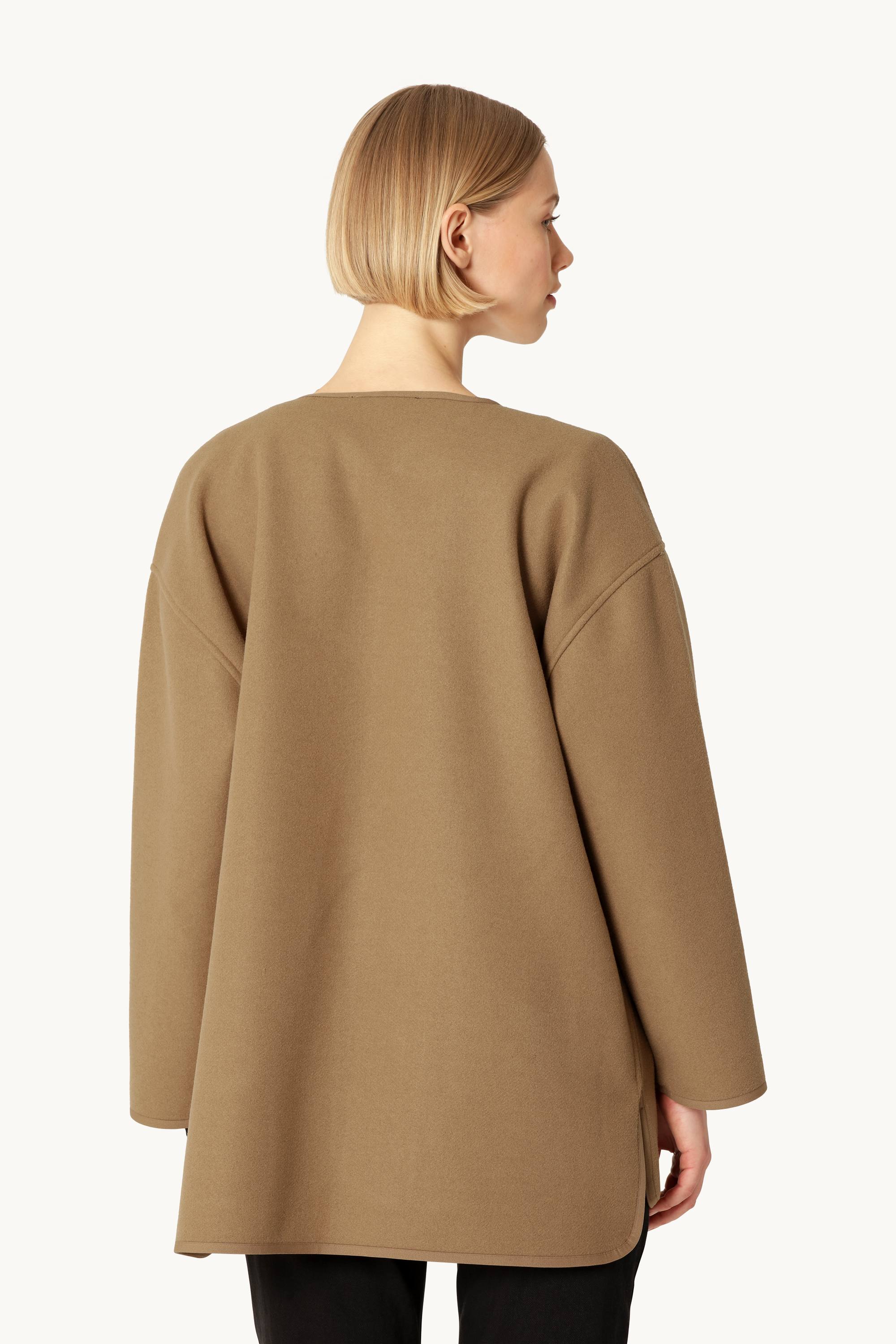 Felted Casual Jacket - Mocca