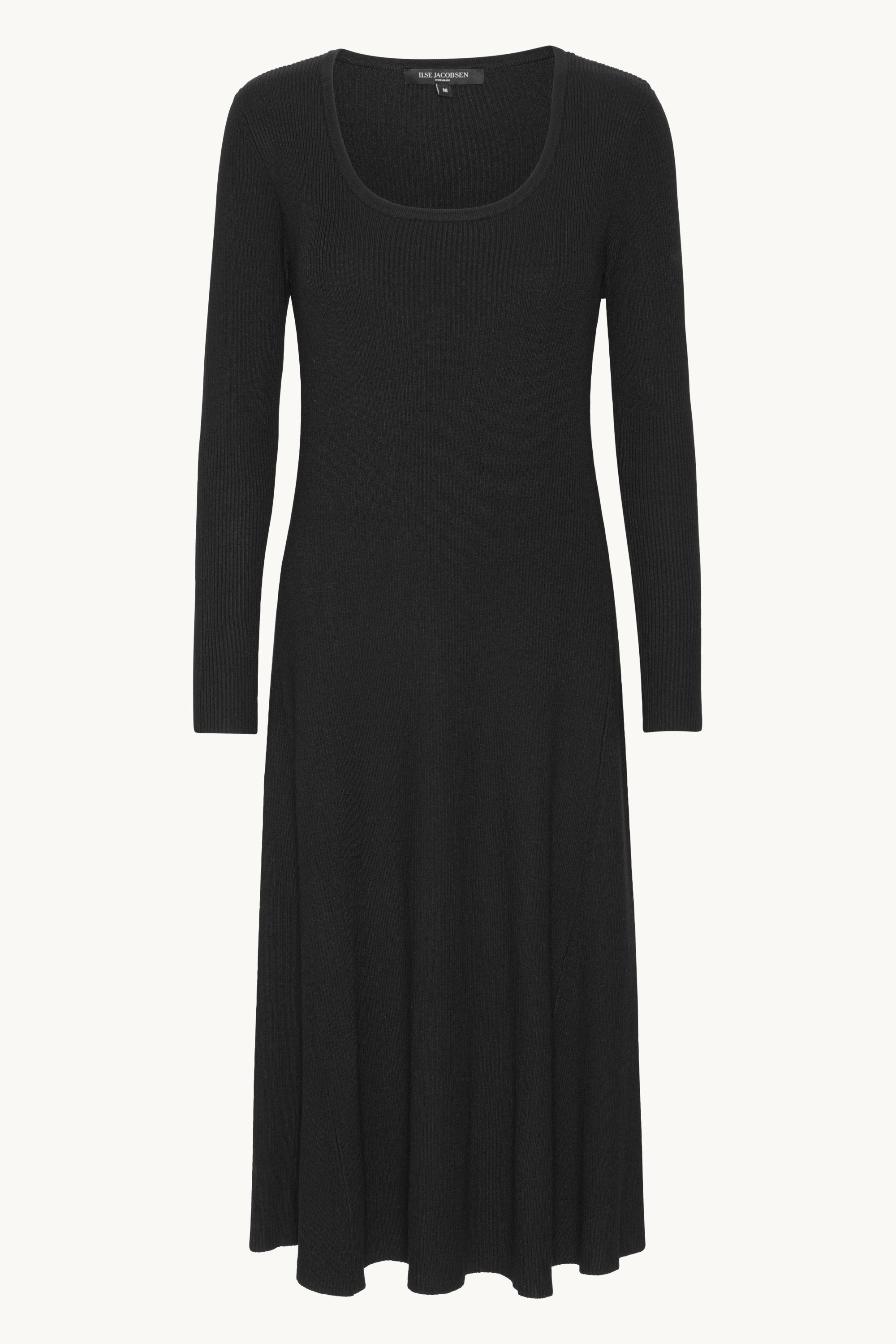 Vestido de punto - Negro