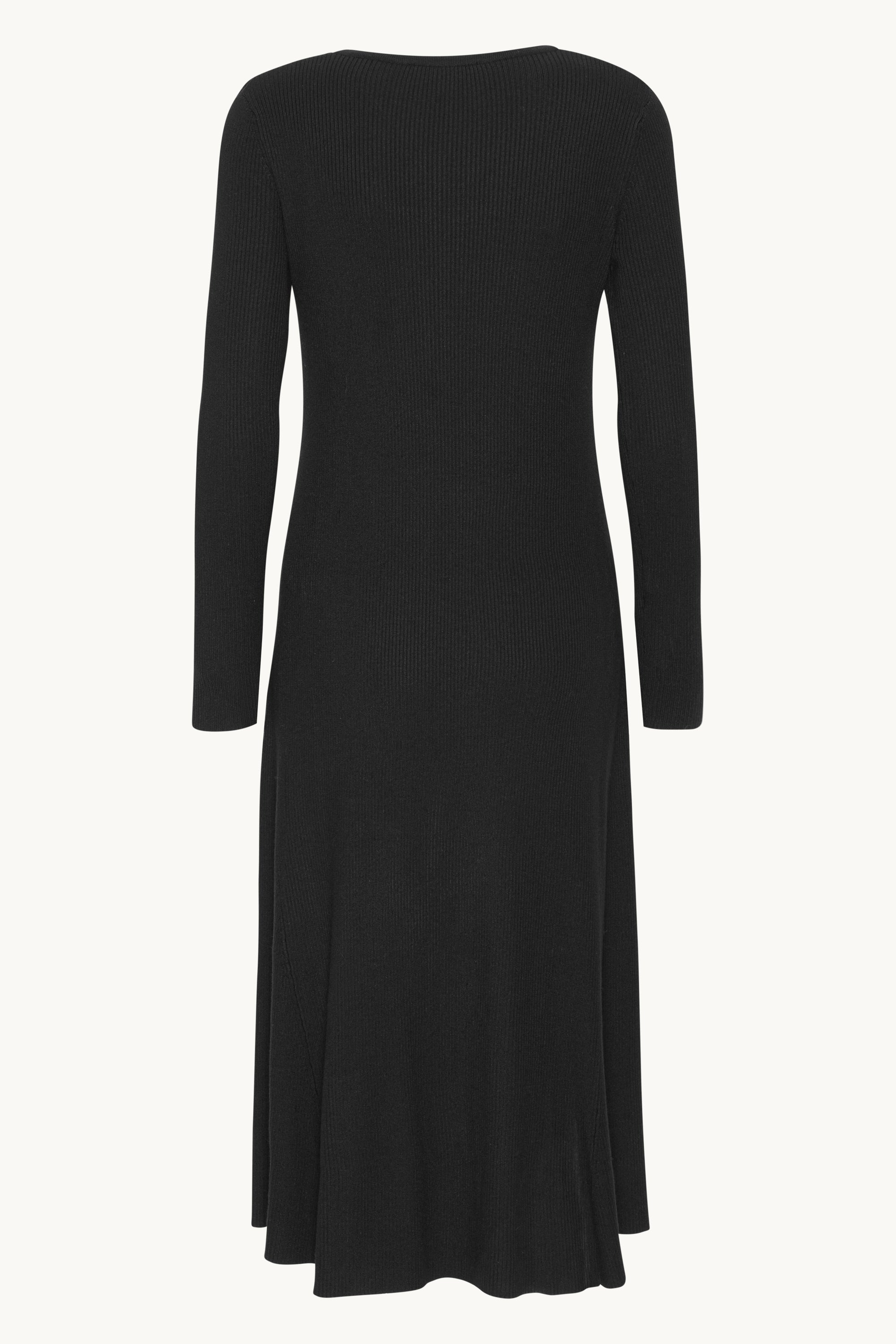 Vestido de punto - Negro