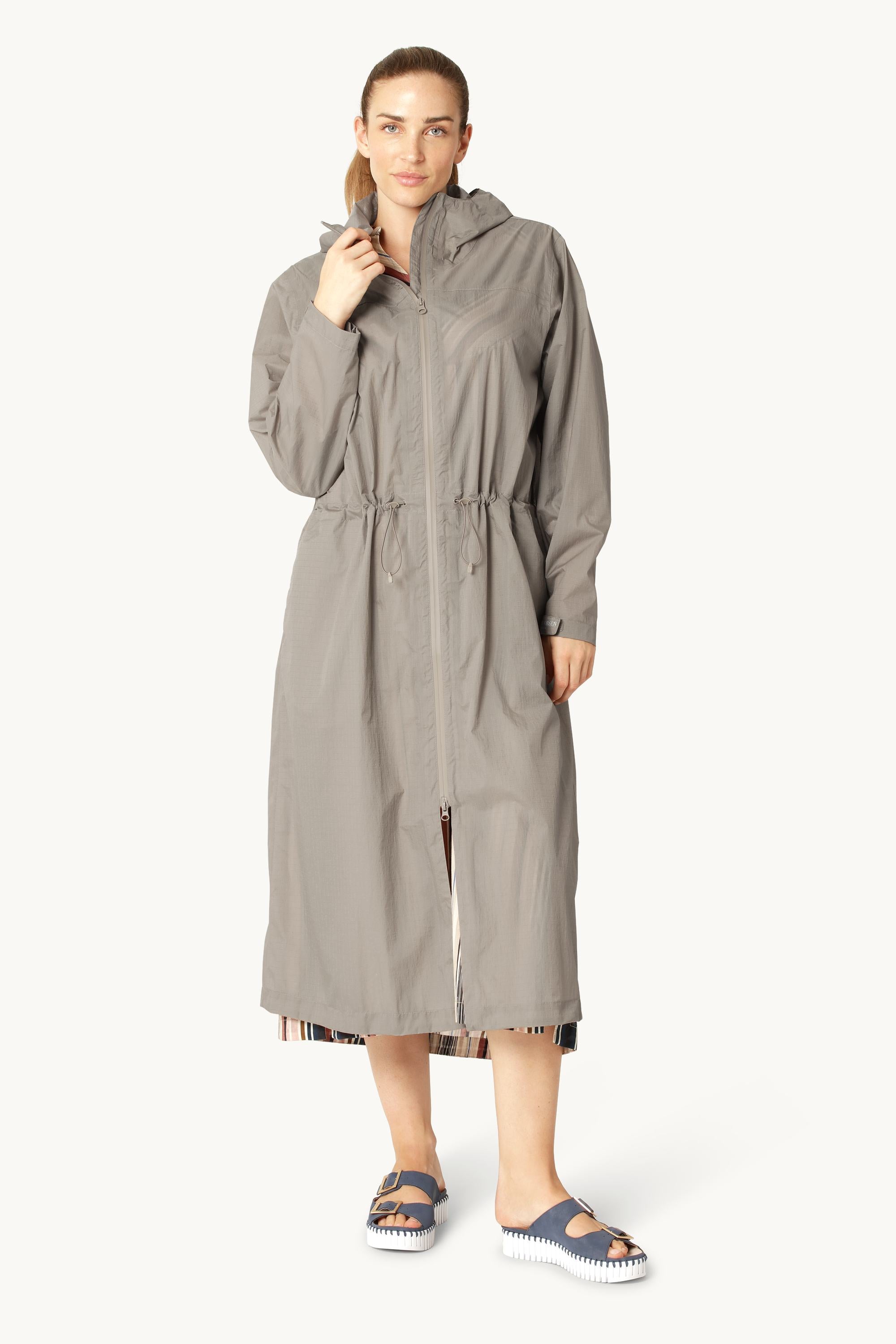 Parka Impermeable Cortavientos - Greige