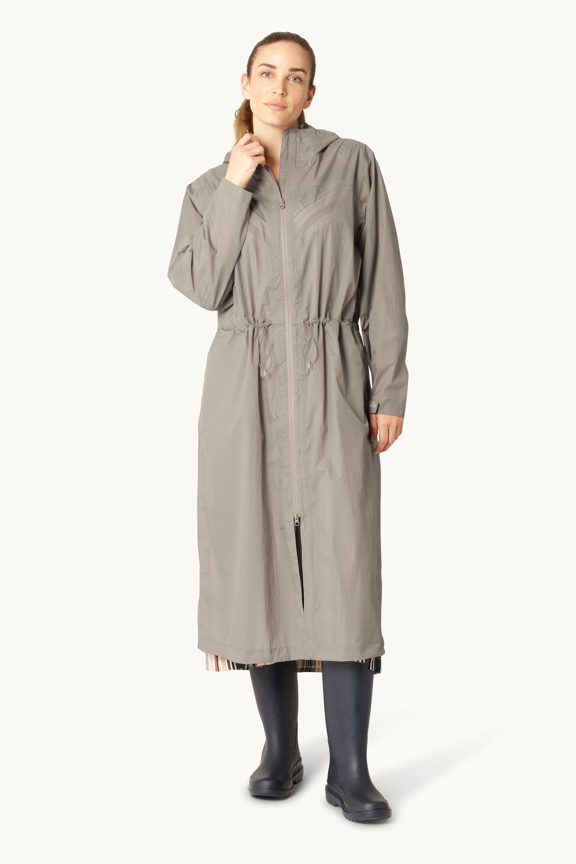 Parka Impermeable Cortavientos - Greige