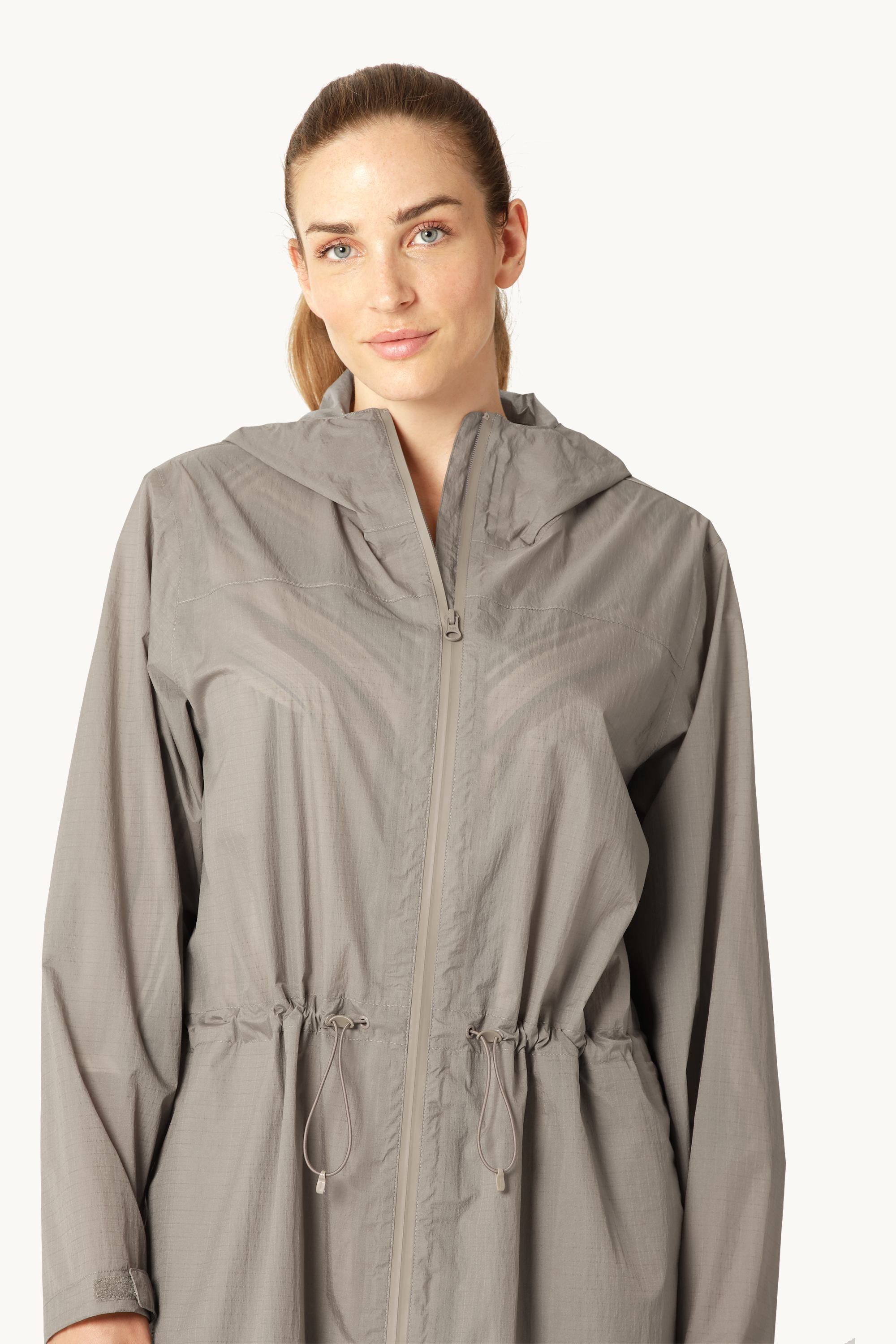 Parka Impermeable Cortavientos - Greige