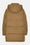Oversized Padded Coat - Mocca