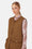 Ilse Jacobsen Hornbæk Outerwear Quilt Long Vest Vest 228 Walnut