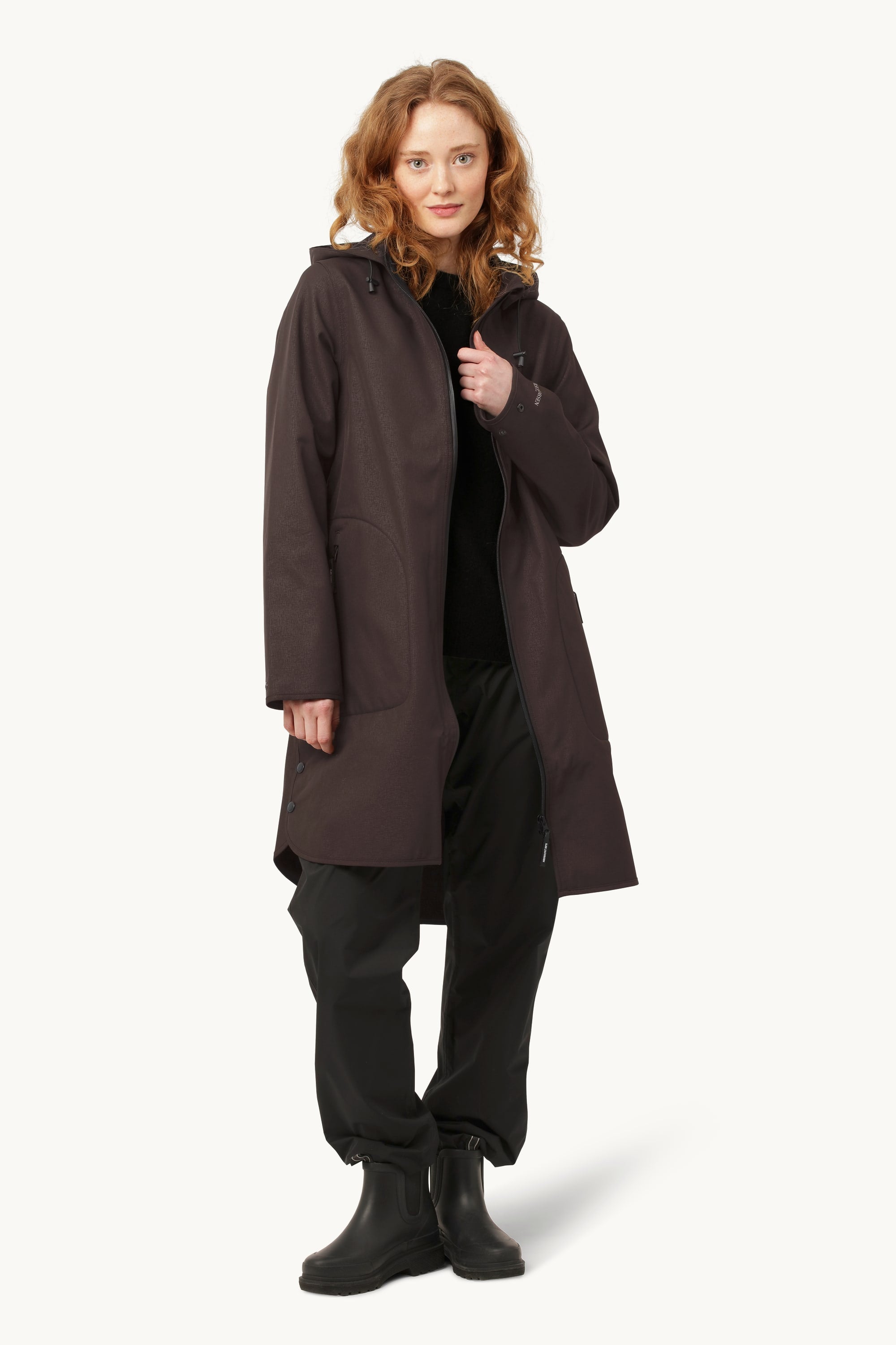 Impermeable Softshell Corte A - Black
