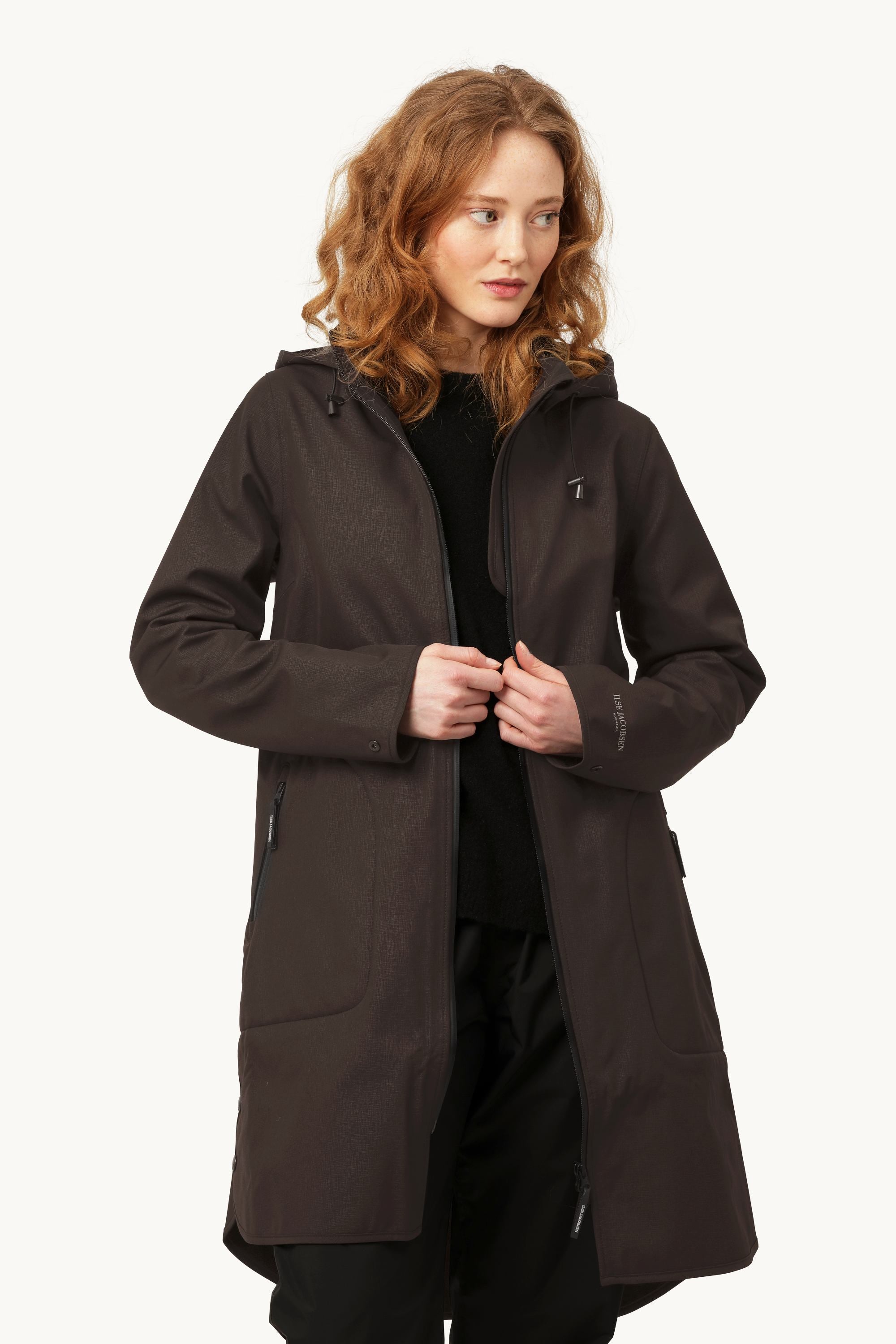 Impermeable Softshell Corte A - Black