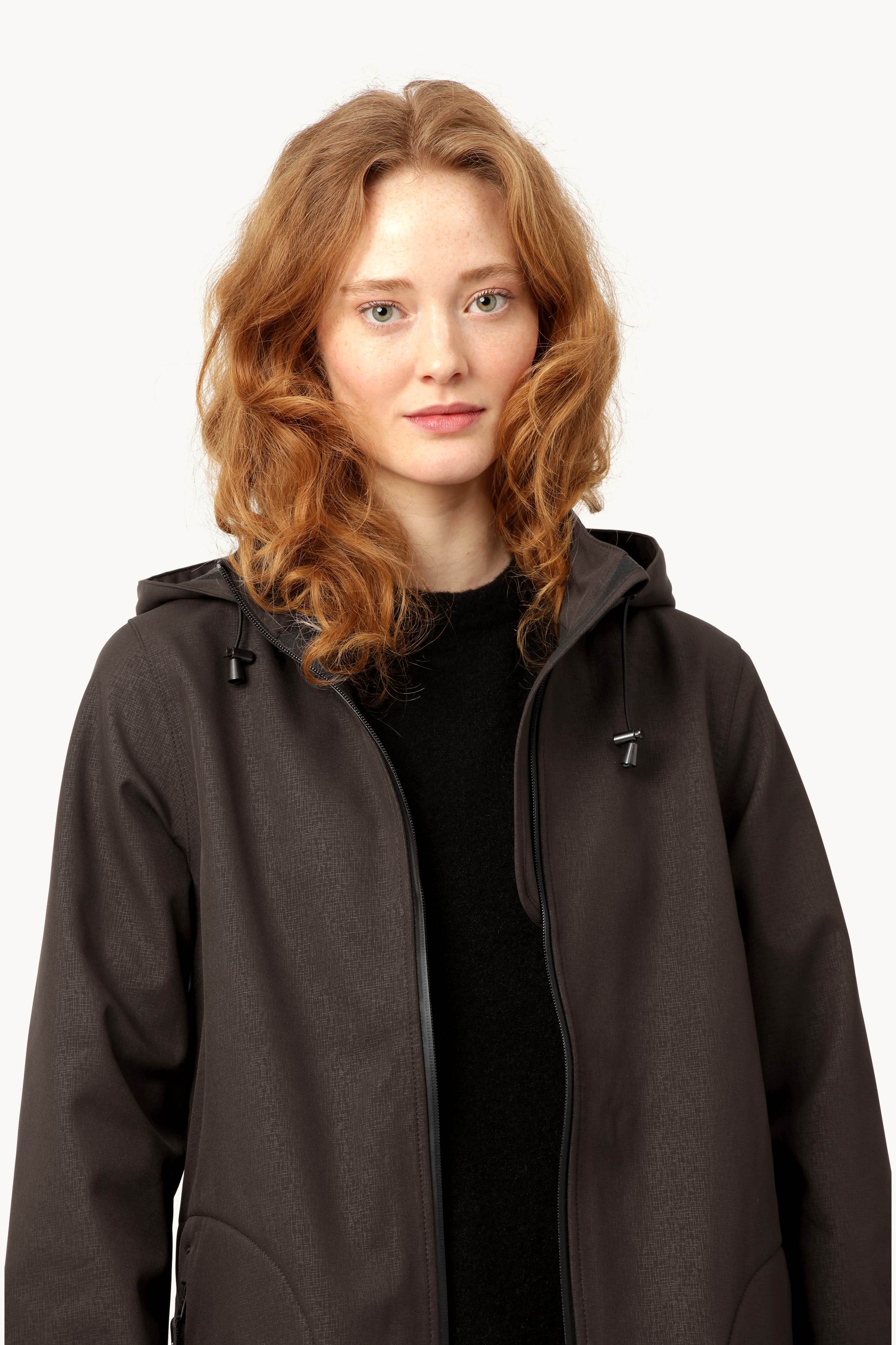 Impermeable Softshell Corte A - Black