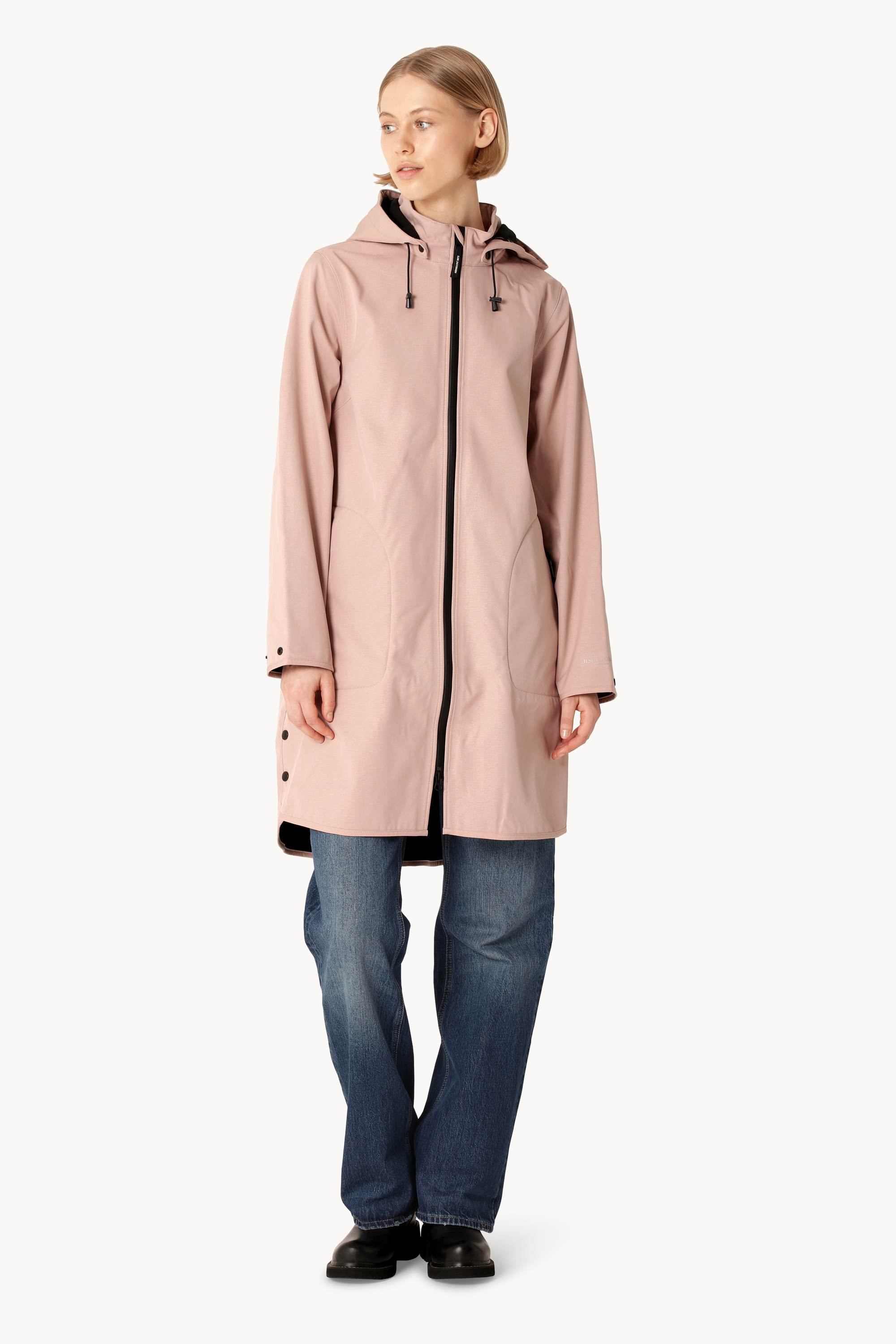 Impermeable Softshell Corte A - Adobe Rose