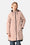 Softshell Raincoat A-line - Adobe Rose