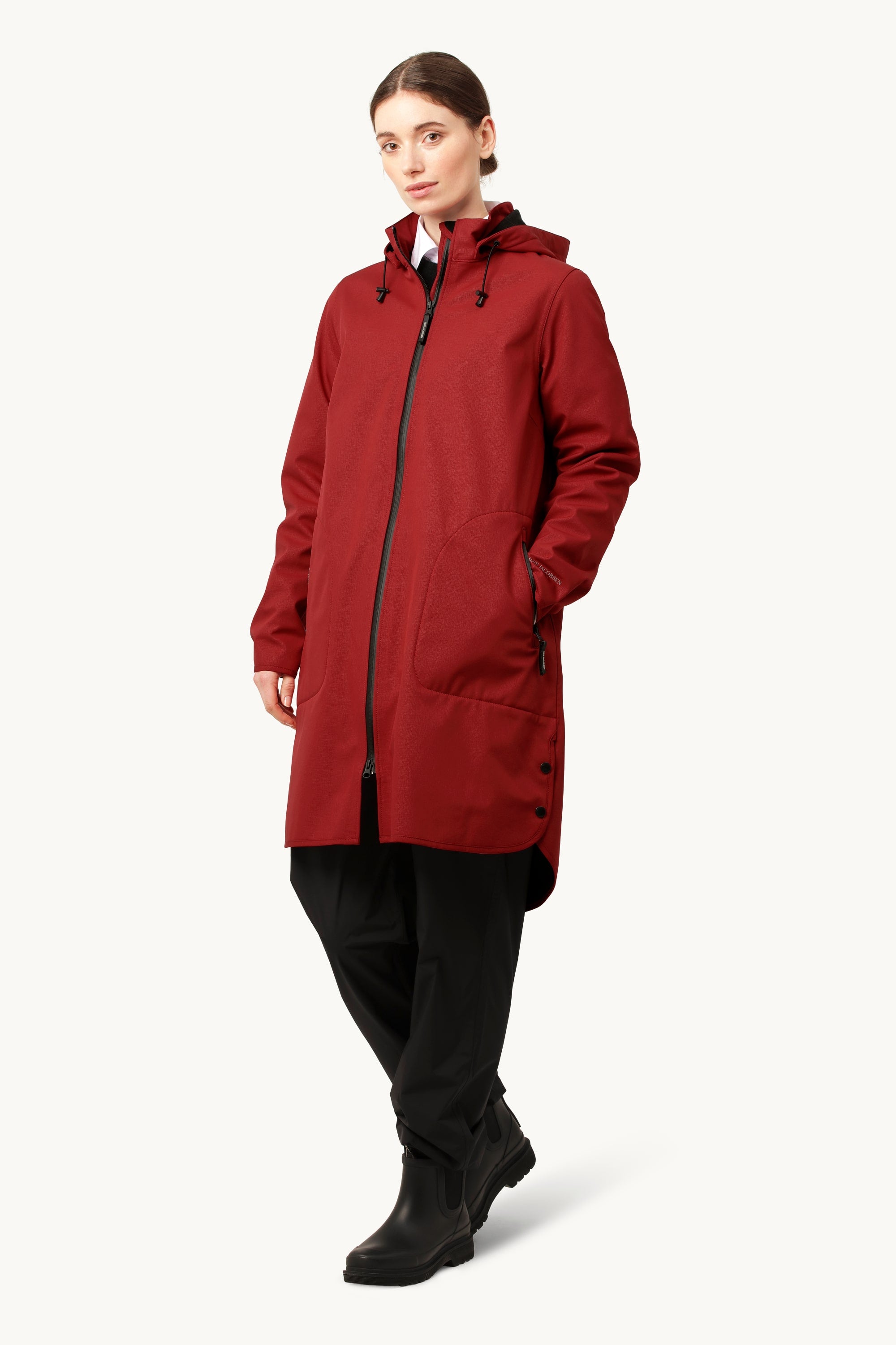 Impermeable Softshell Corte A - Rhubarb
