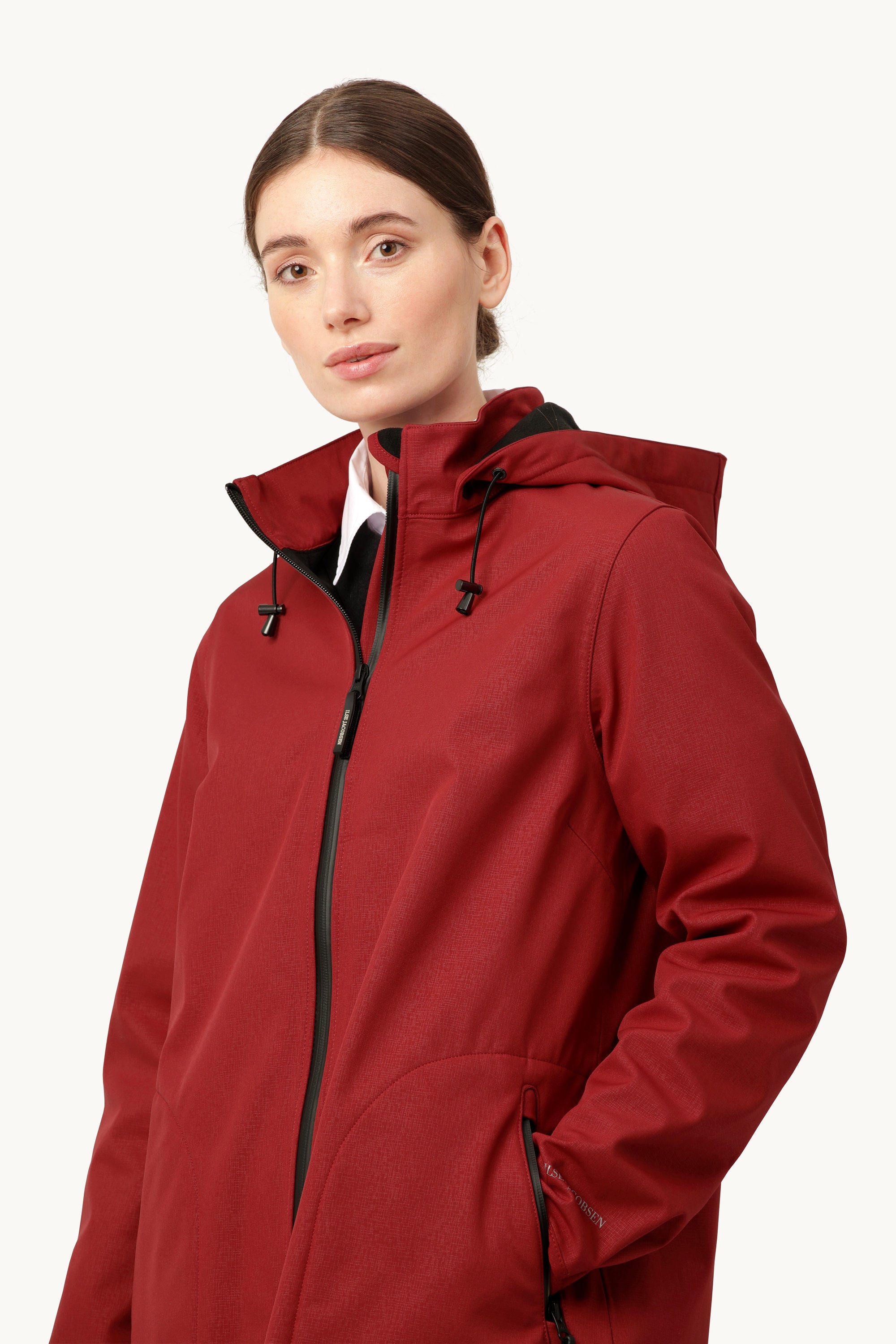 Impermeable Softshell Corte A - Rhubarb