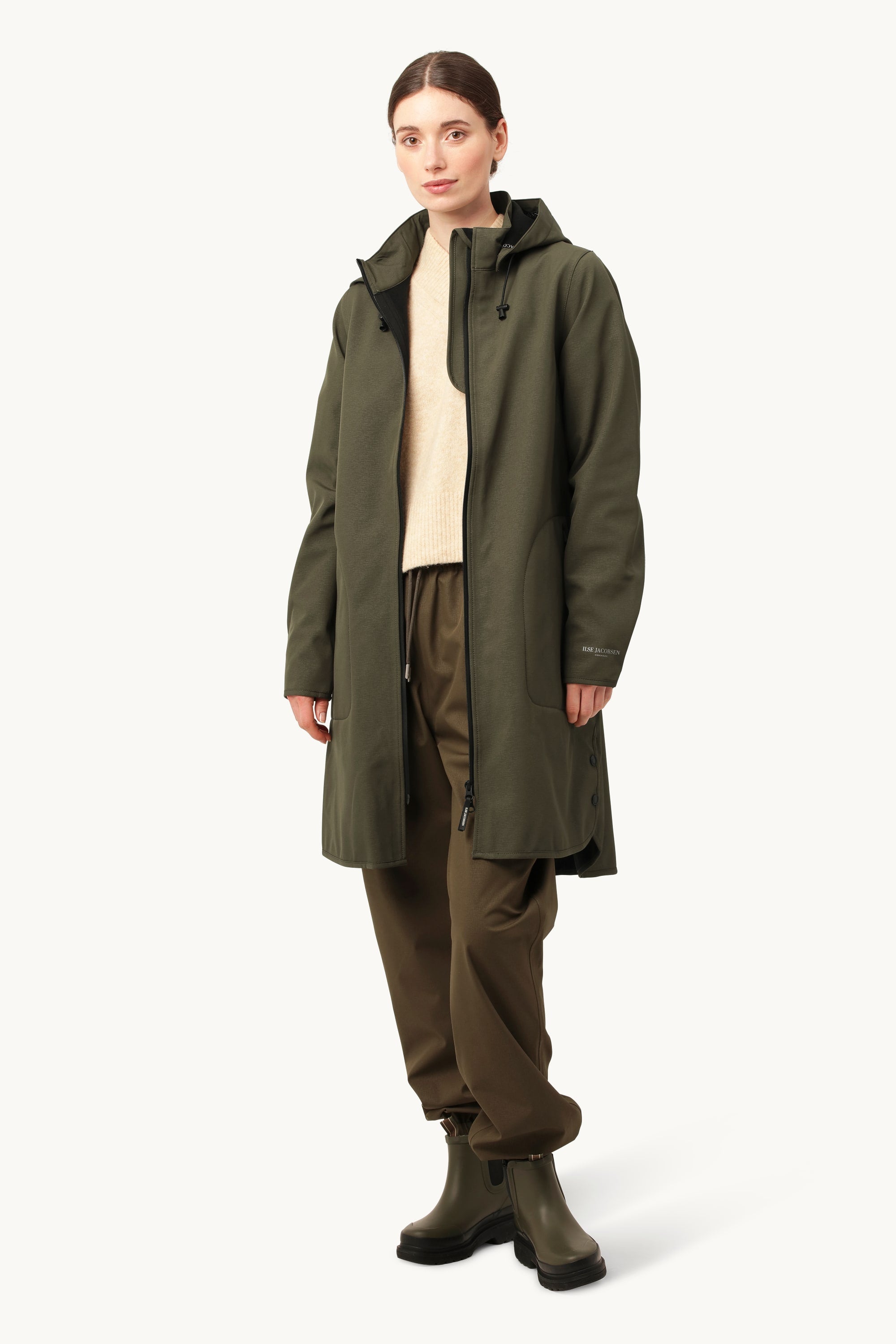 Impermeable Softshell Corte A - Army
