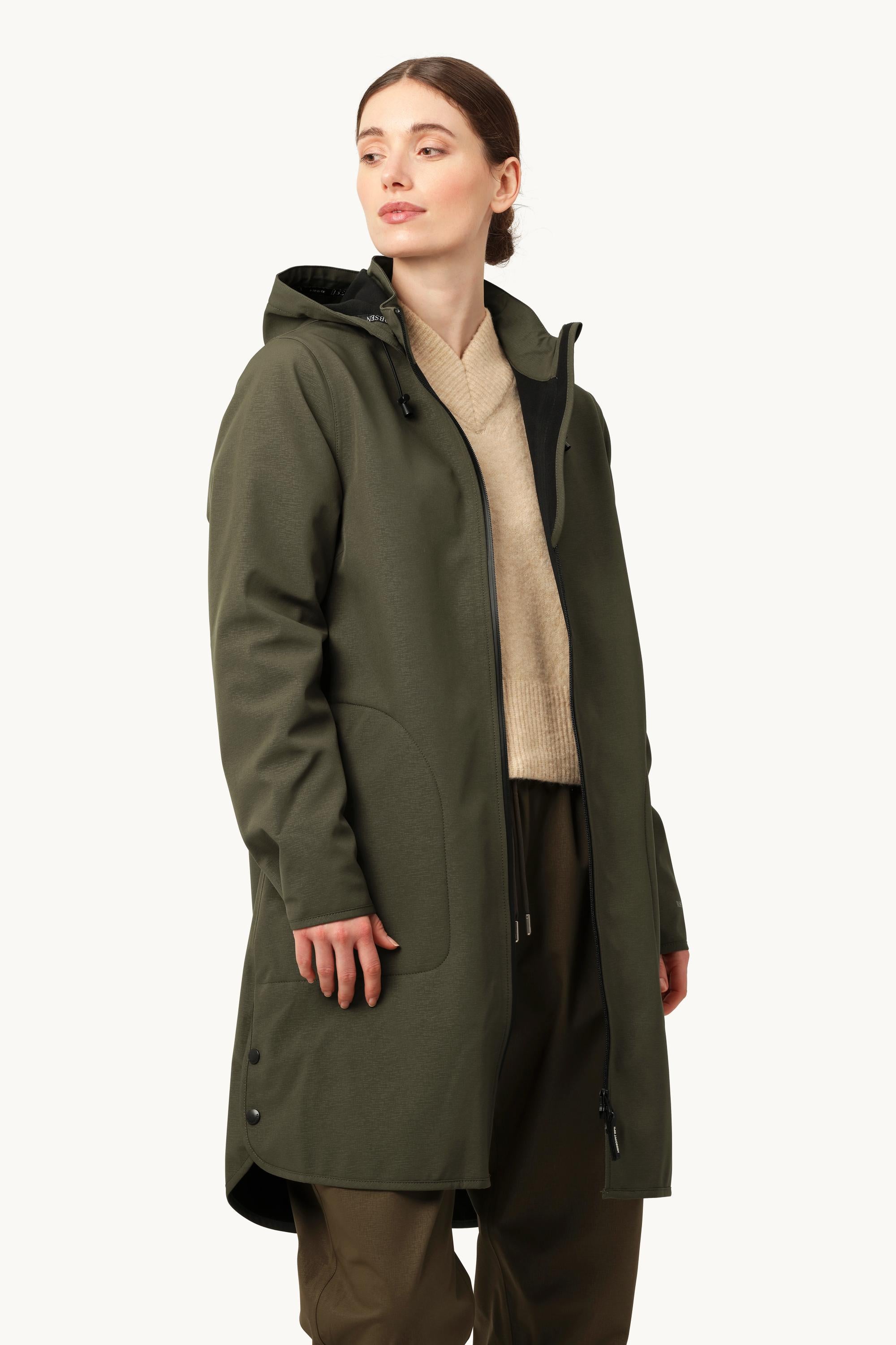 Impermeable Softshell Corte A - Army