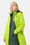 Softshell Raincoat A-line - Lime Green