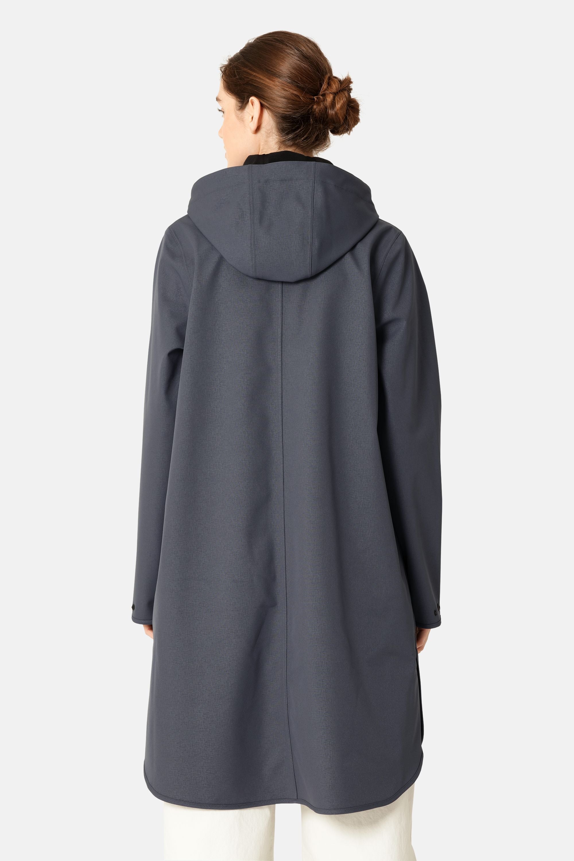 Softshell Raincoat A-line - Ombre Blue