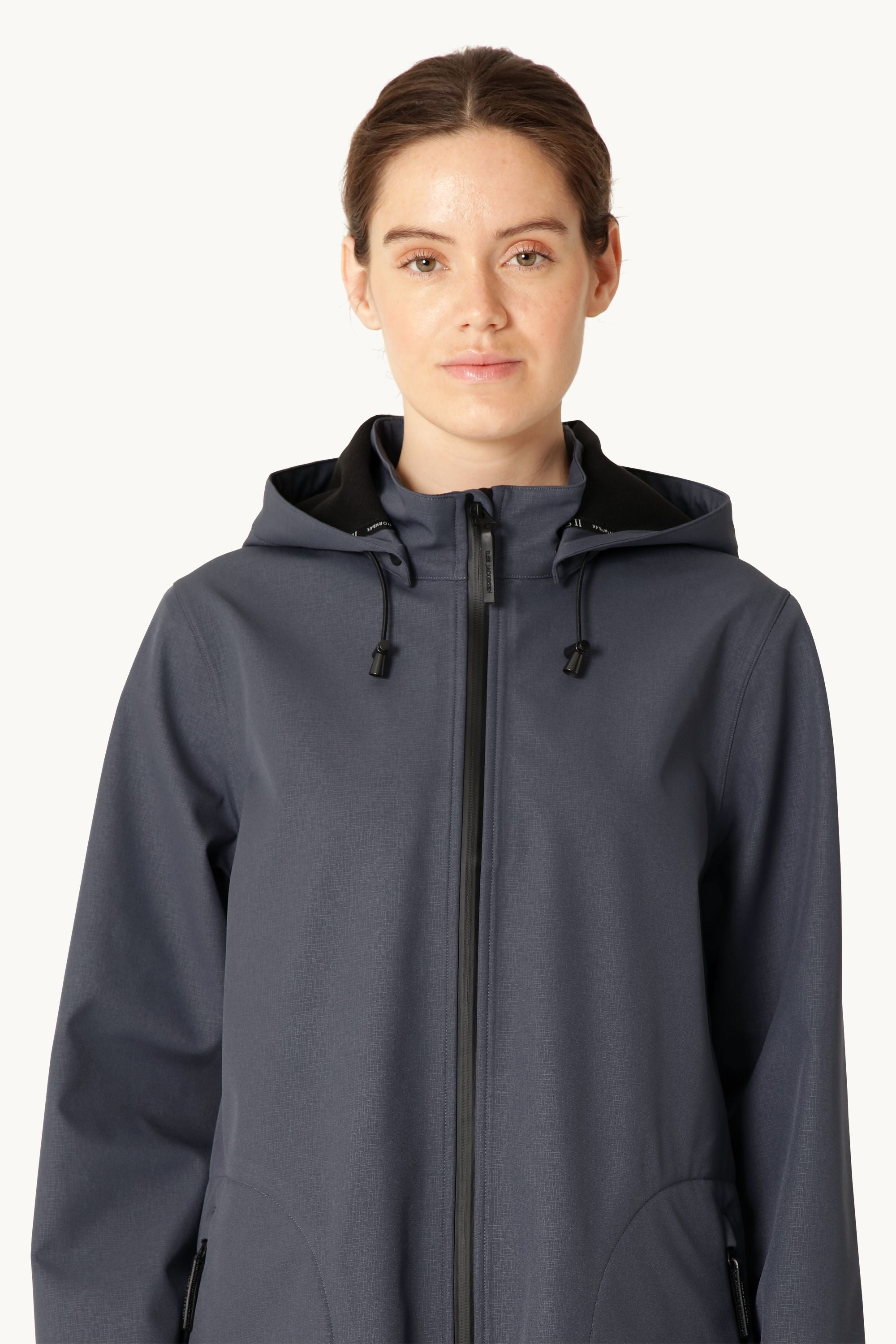 Softshell Raincoat A-line - Ombre Blue