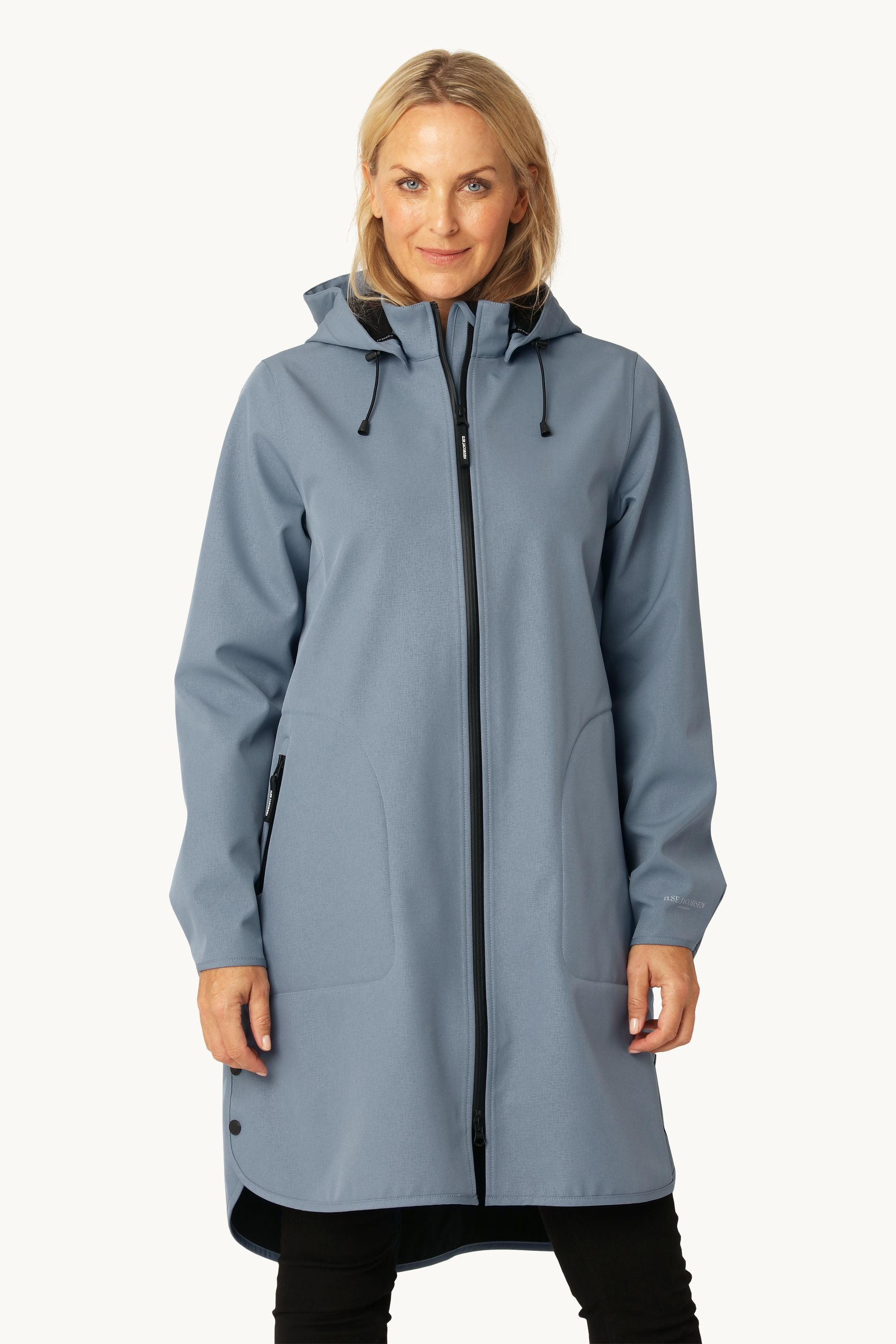 Impermeable Softshell Corte A - Grey Blue