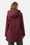 Softshell Raincoat A-line - Maroon Banner