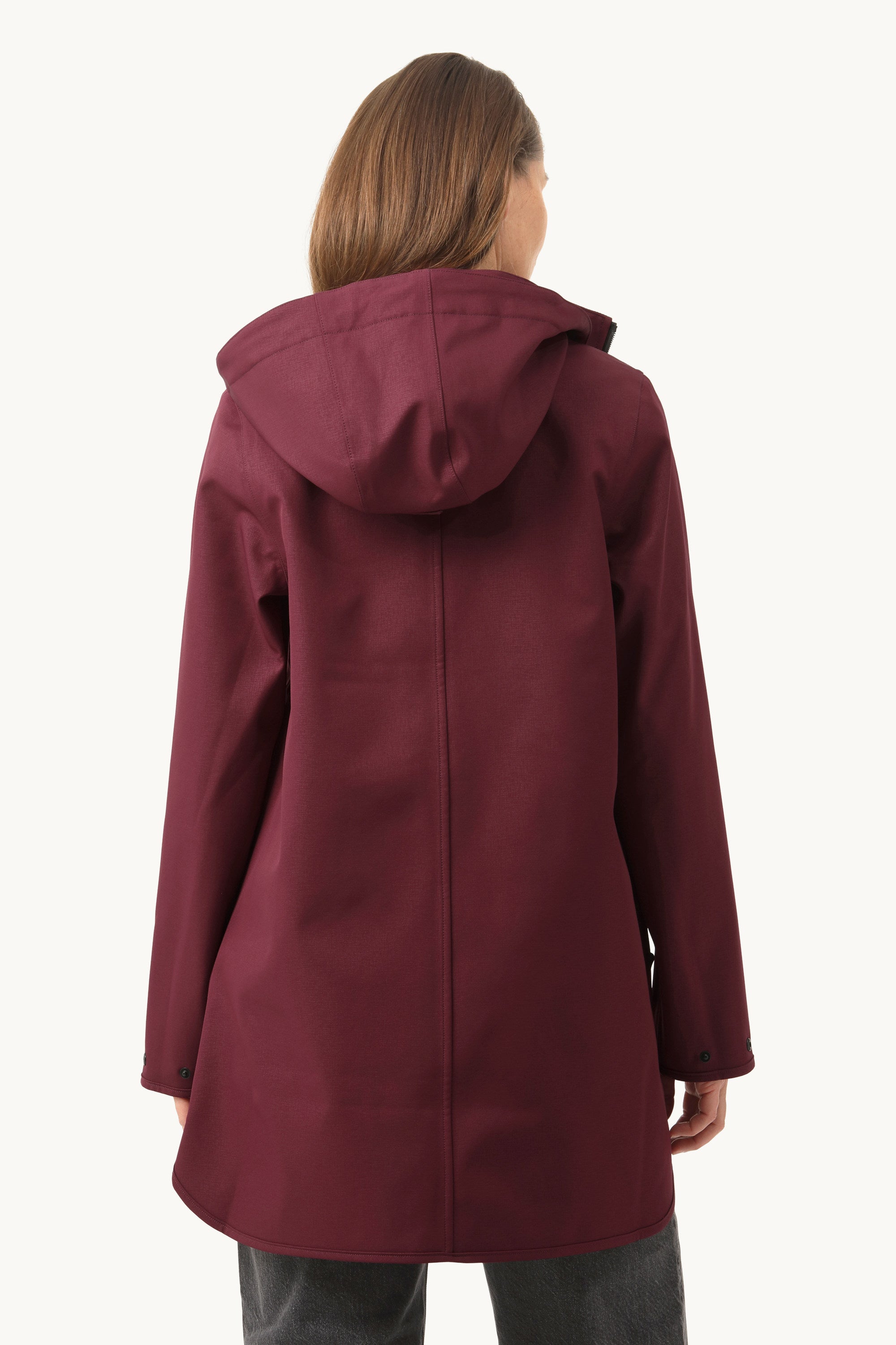Impermeable Softshell Corte A - Maroon Banner