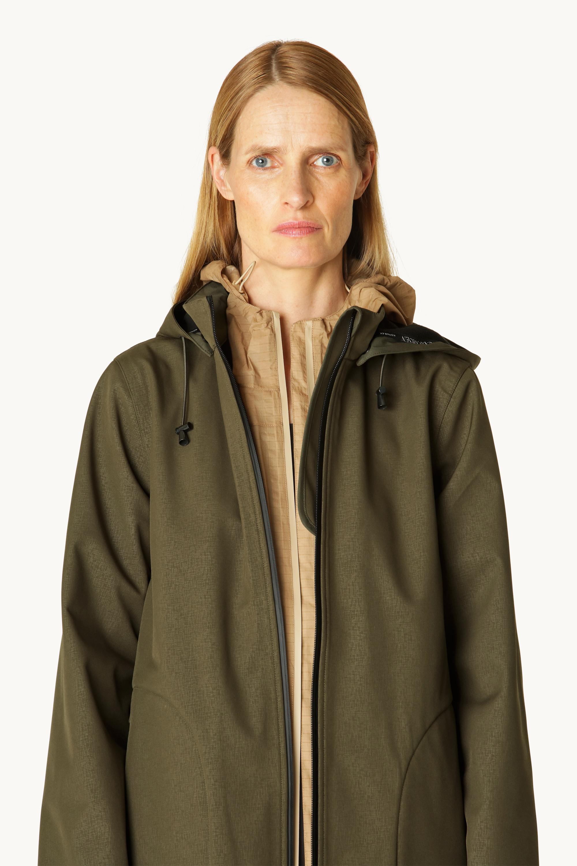 Impermeable Softshell Corte A - Army