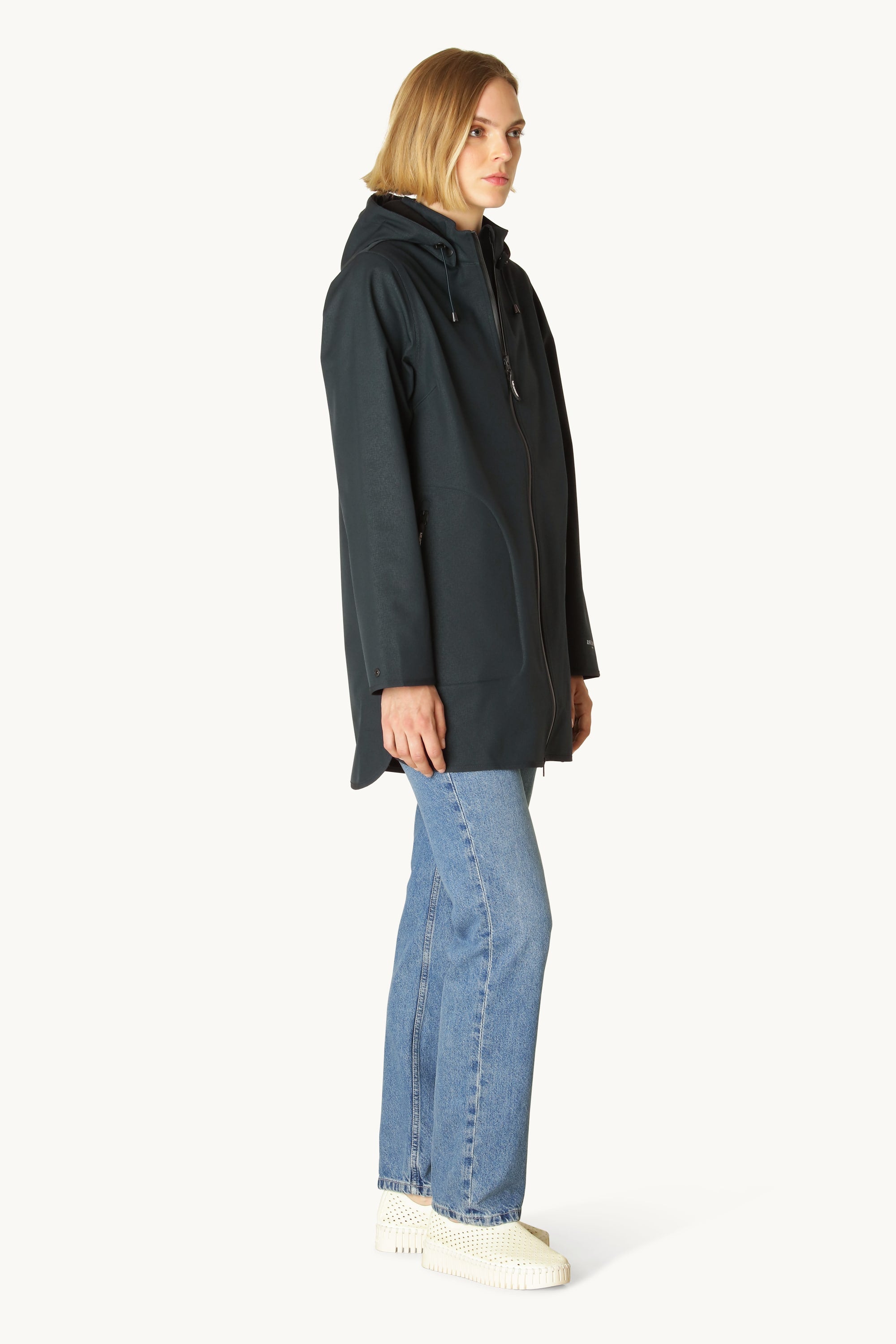 Impermeable Softshell Corte A - Dark Indigo