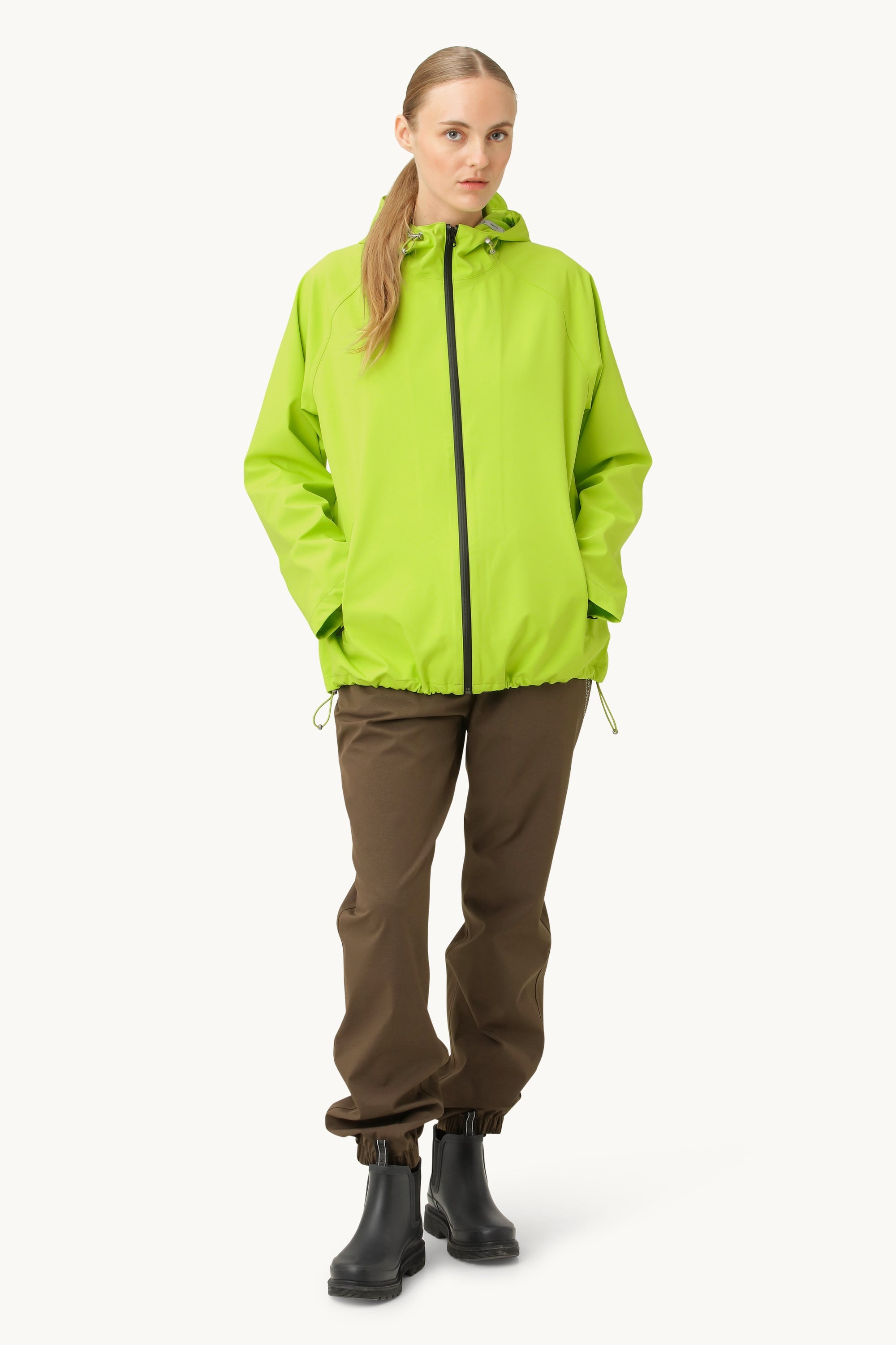 Raincoat - Lime Green