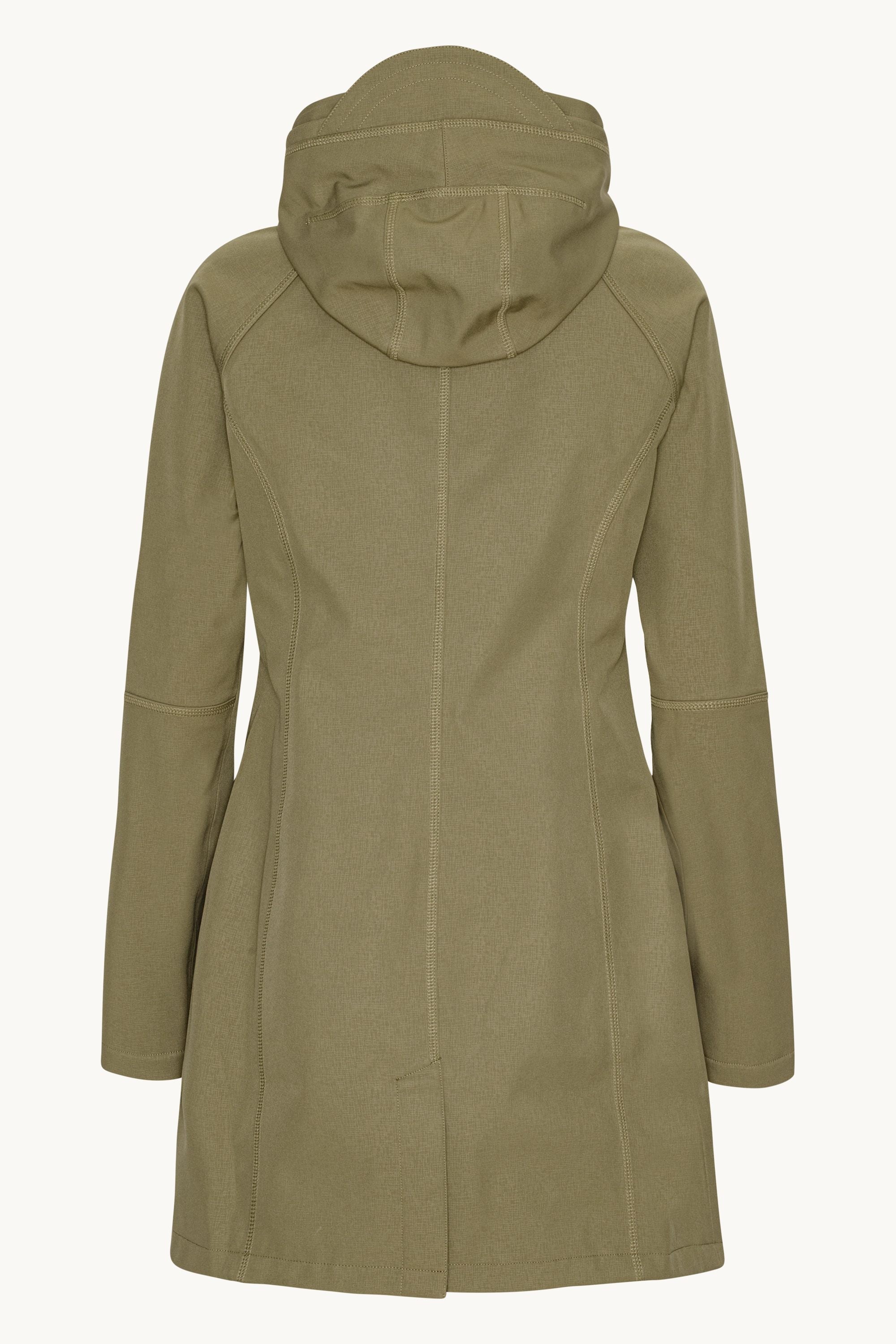 Softshell Raincoat - Covert Green