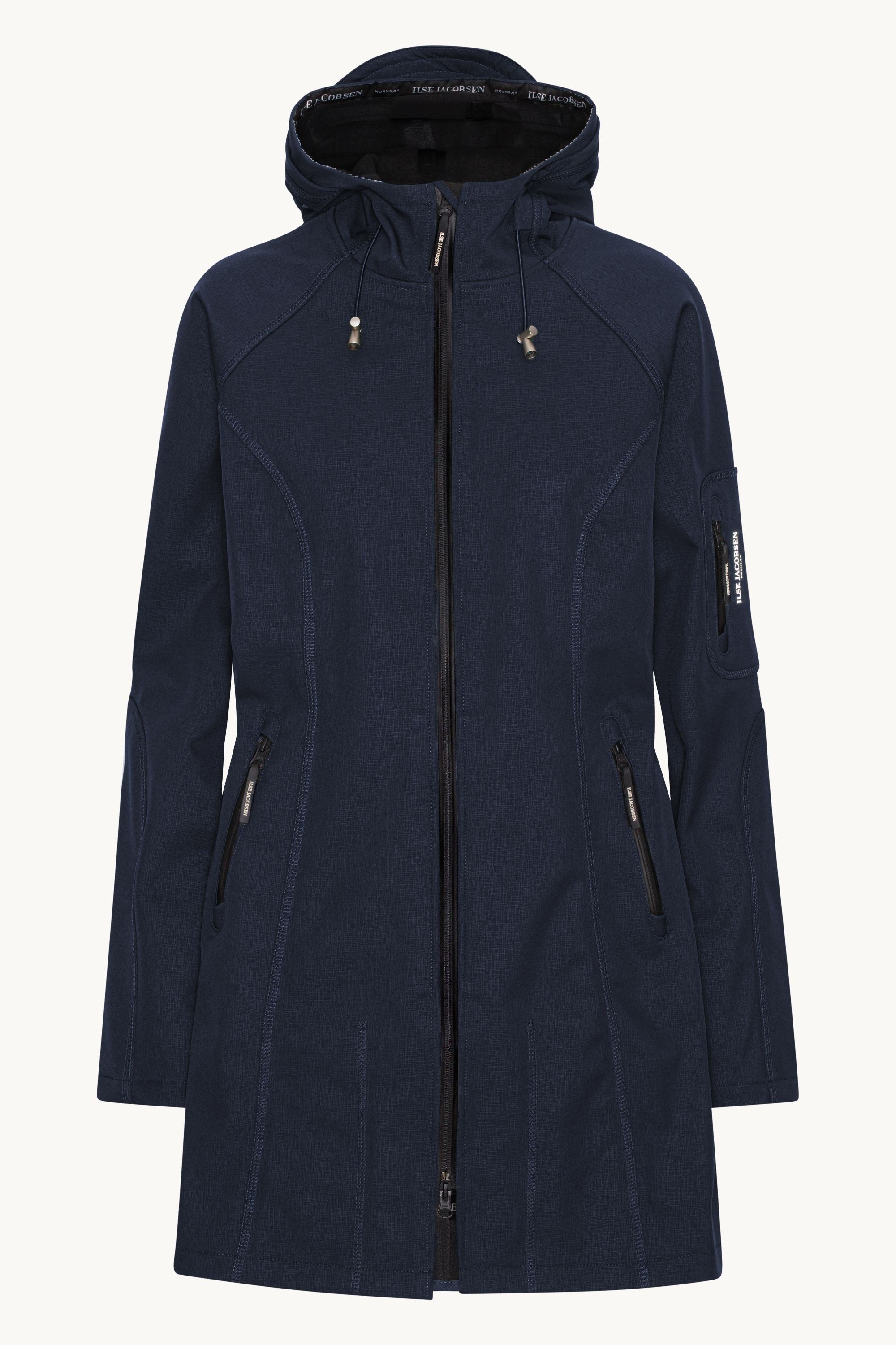 Softshell Raincoat - Dark Indigo