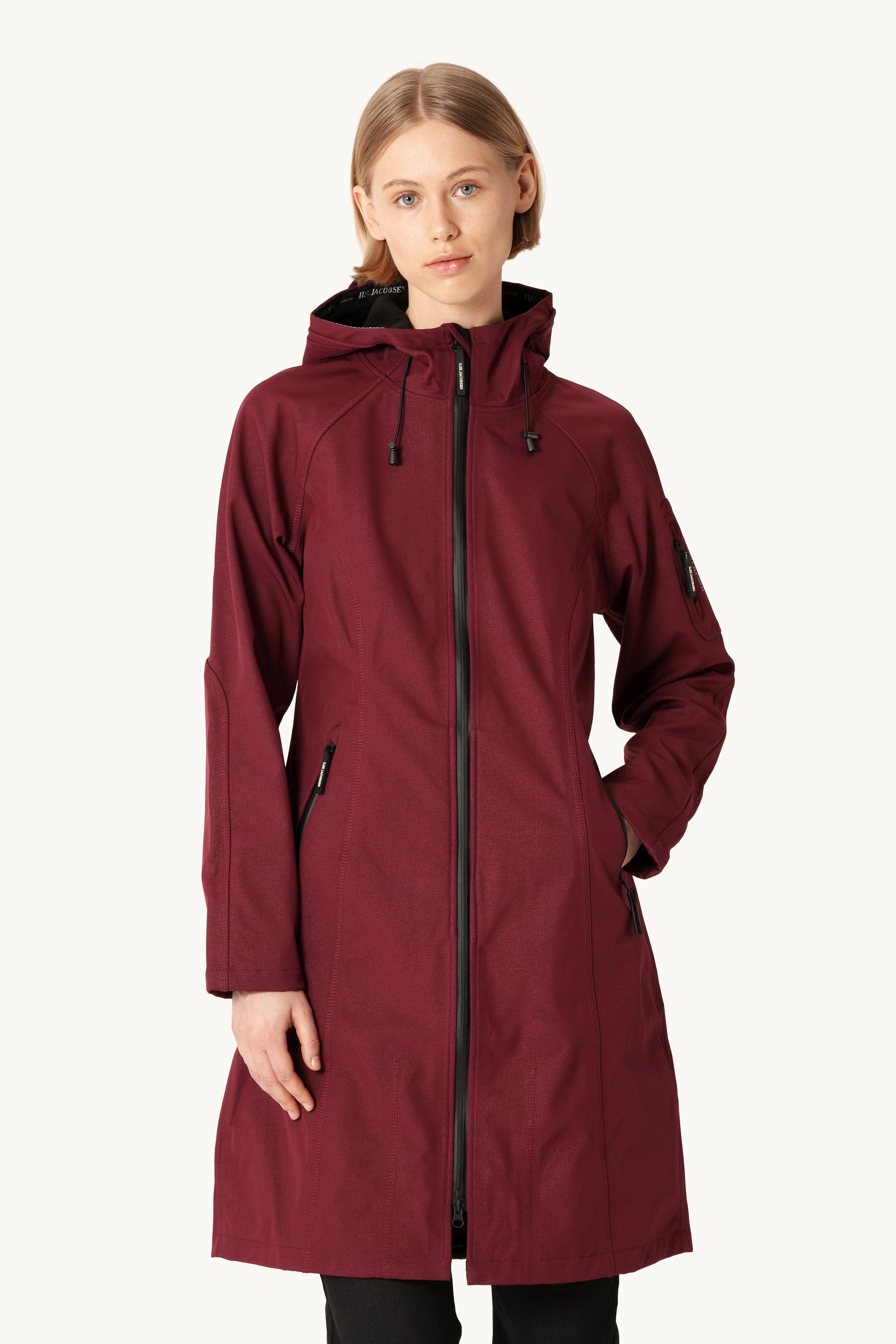 Impermeable - Estandarte granate