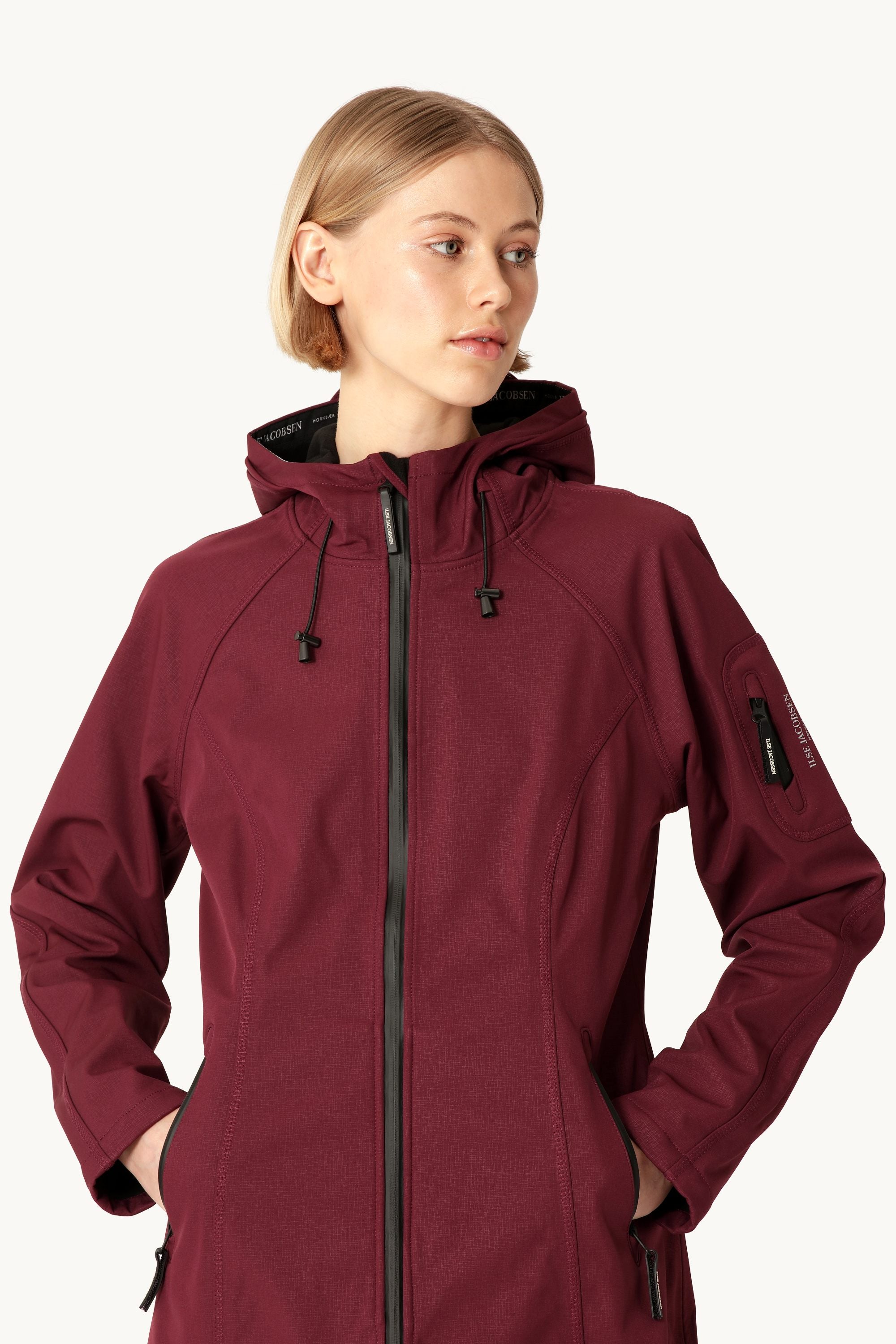 Impermeable - Estandarte granate