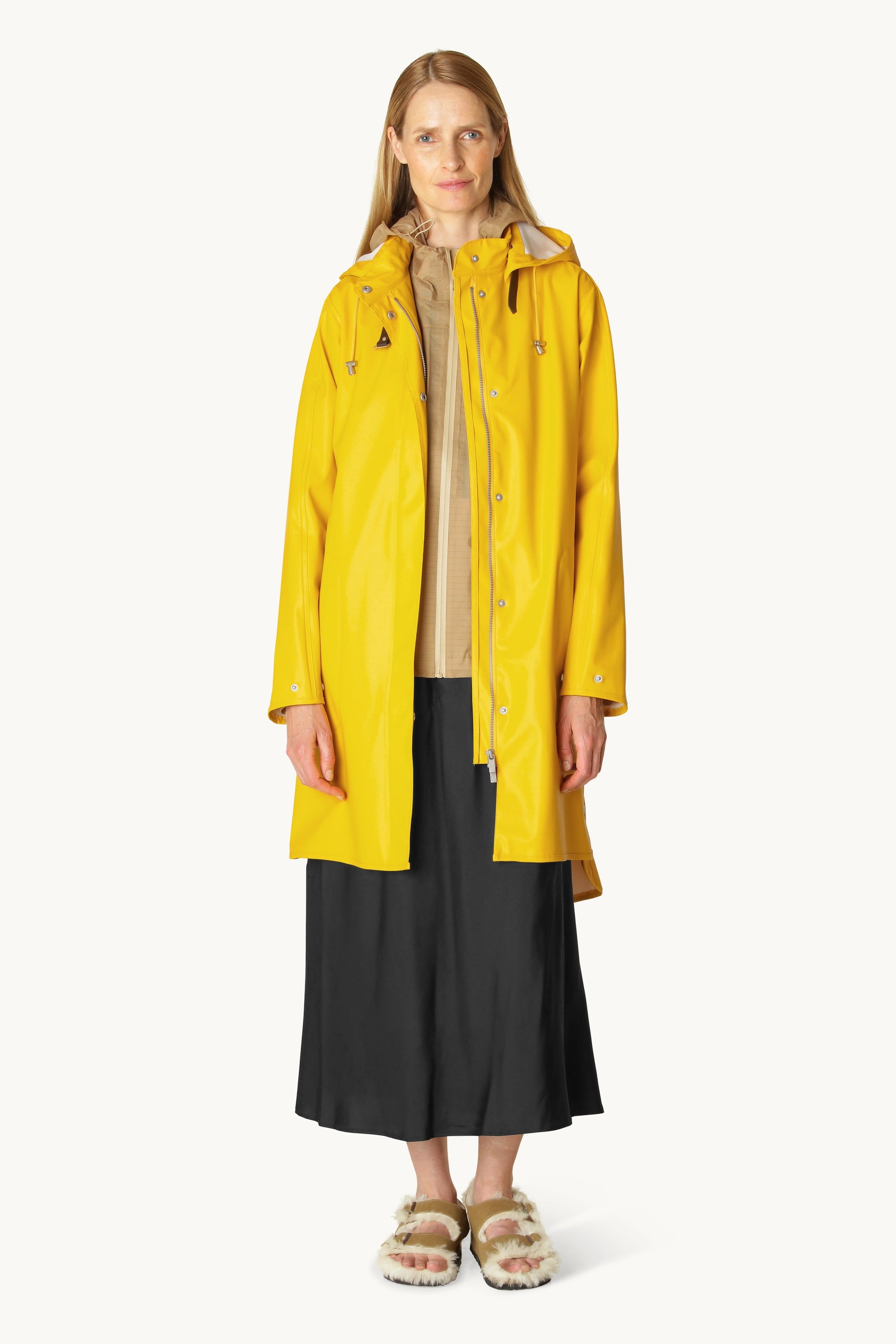 Chubasquero Ligero - Cyber Yellow