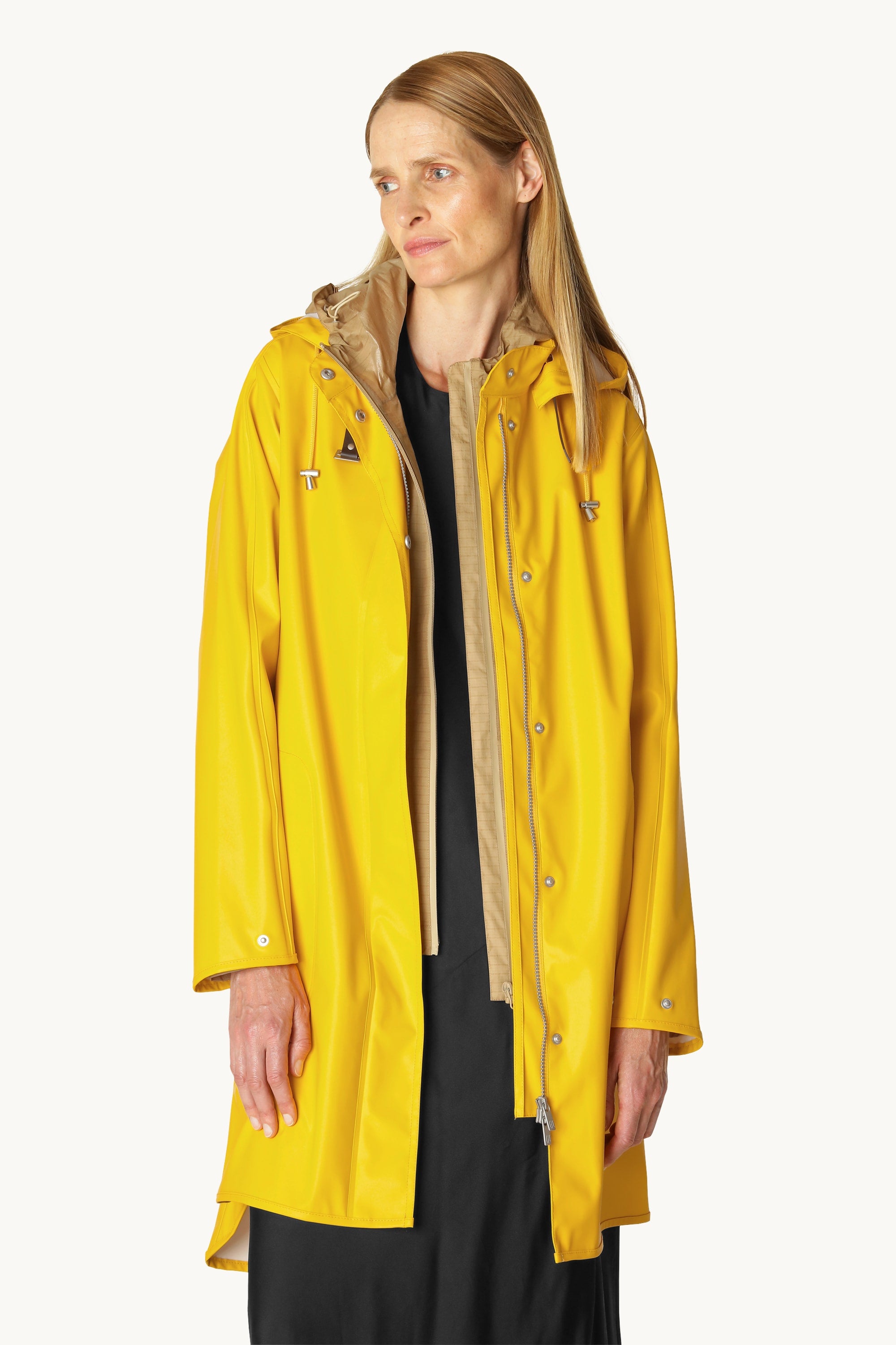 Chubasquero Ligero - Cyber Yellow