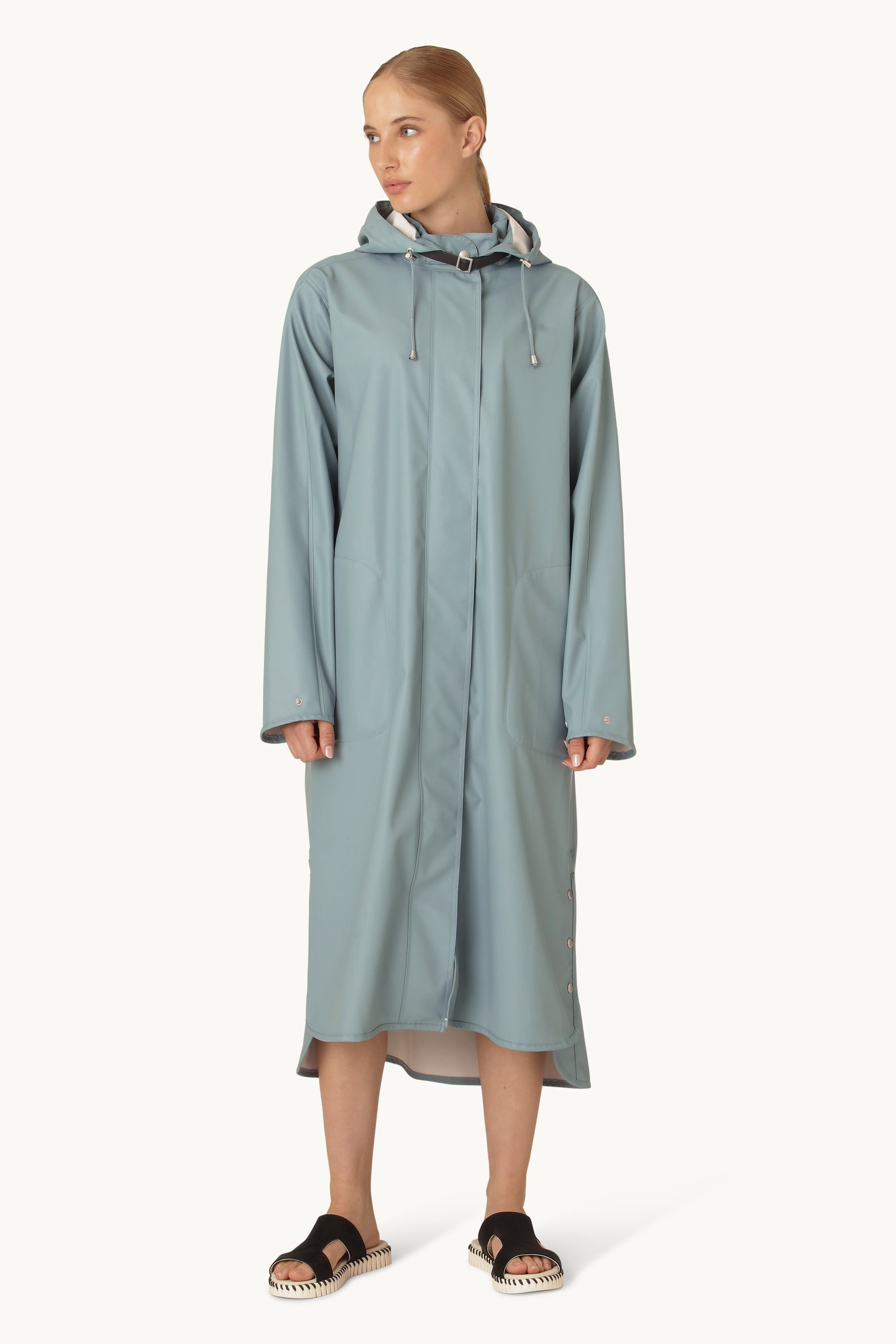 Impermeable Largo Ligero - Blue Cloud